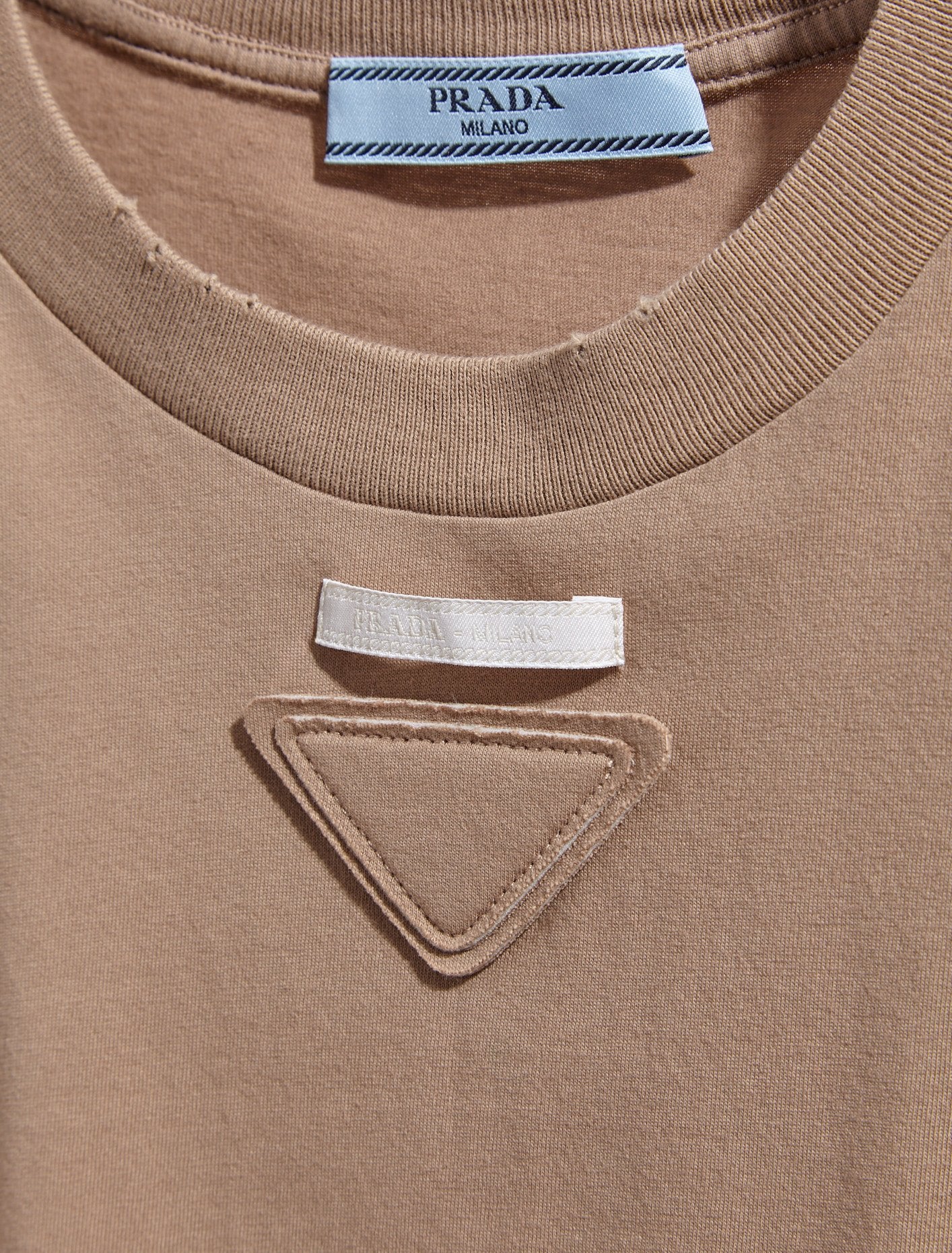 Jersey Longsleeve in Cognac