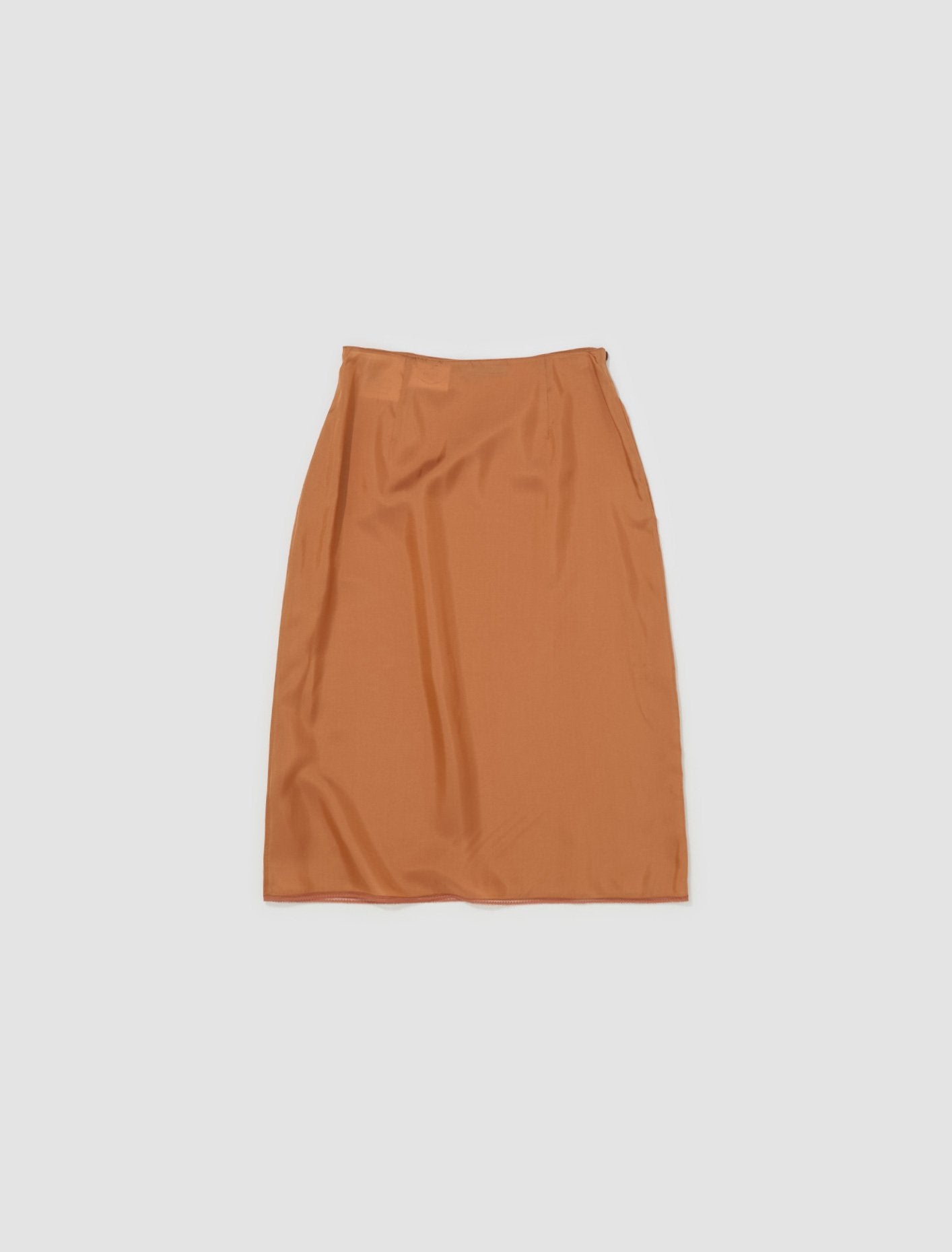 Organza Skirt in Rust