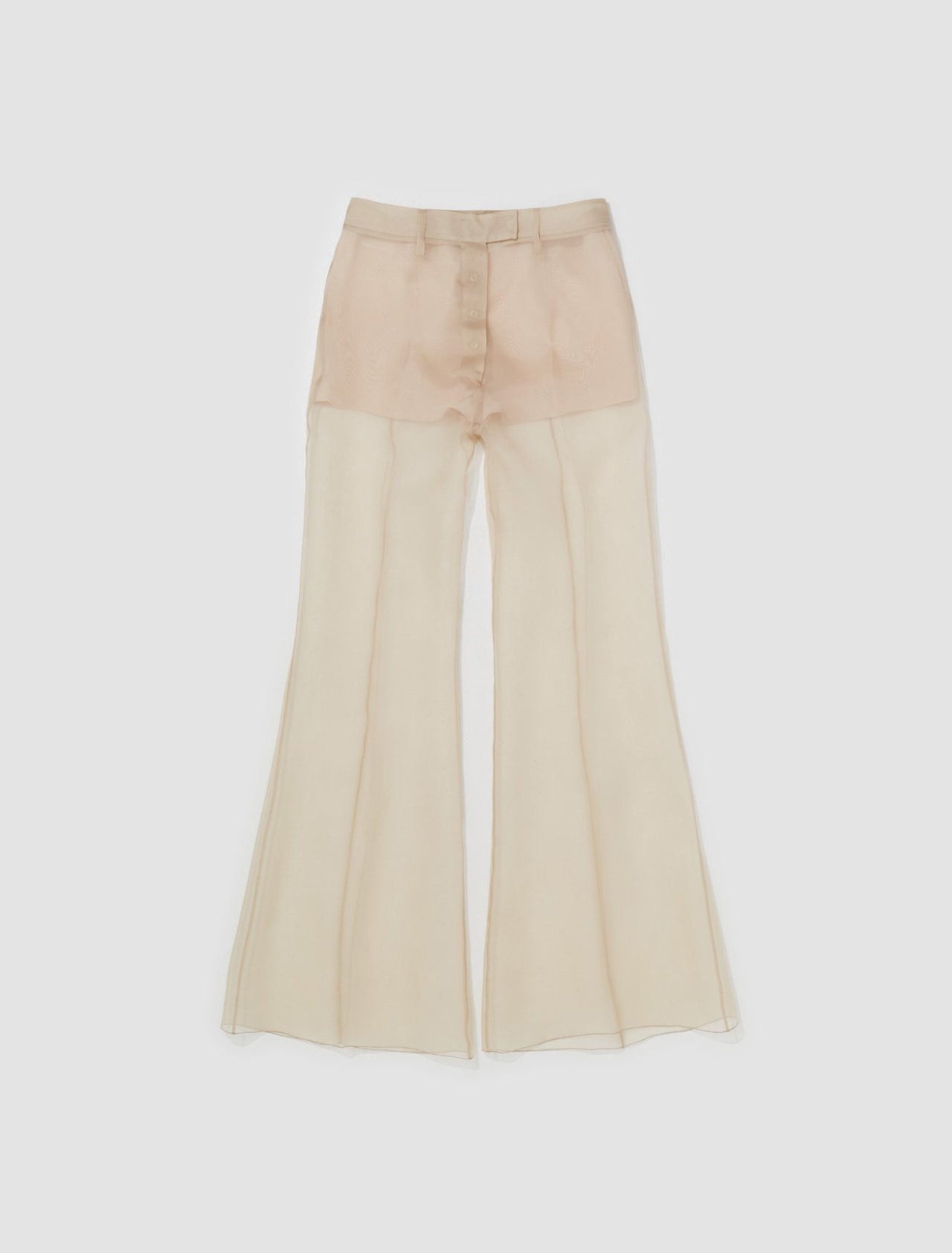 Organza Pants in Desert Beige