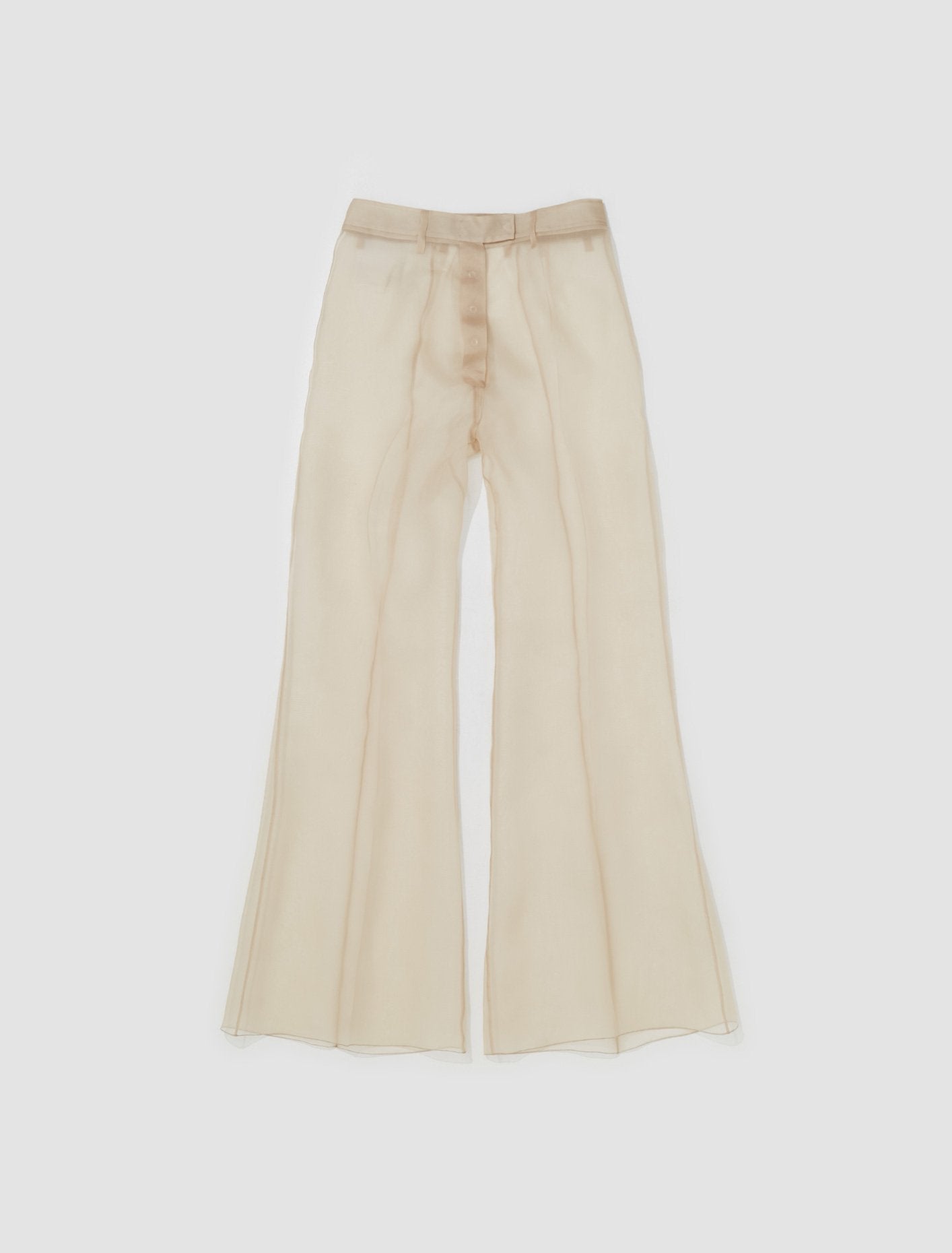 Organza Pants in Desert Beige