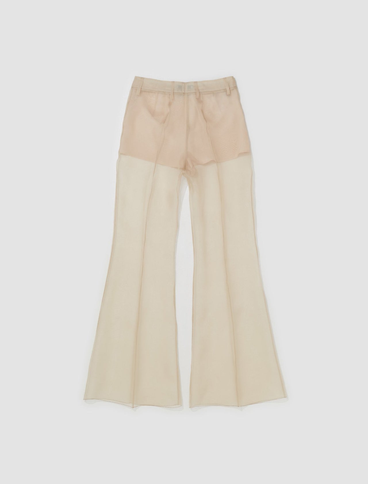 Organza Pants in Desert Beige