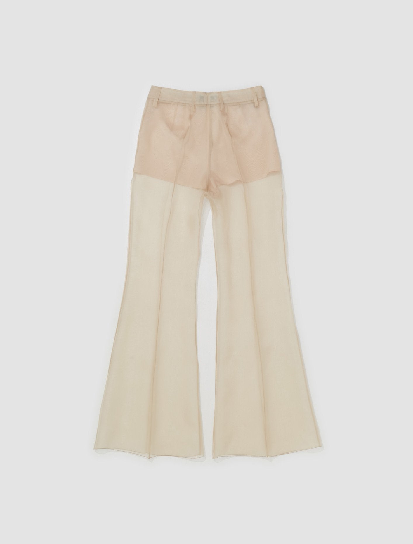 Organza Pants in Desert Beige