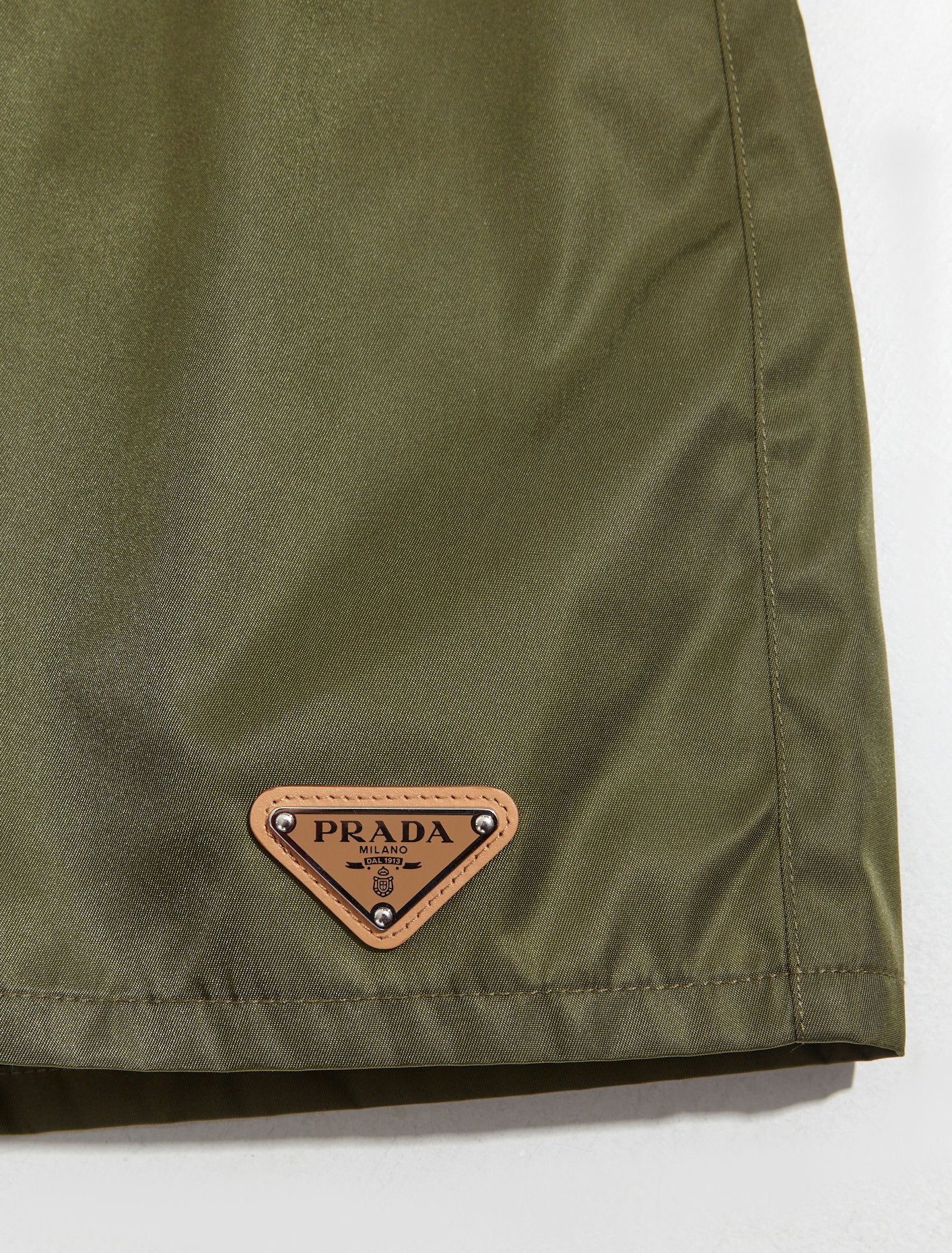 Re-Nylon Shorts in Khaki