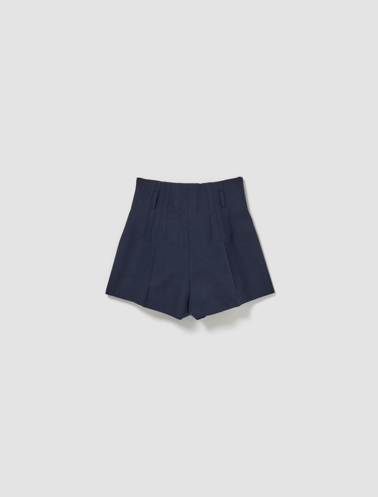 Wool Shorts in Navy