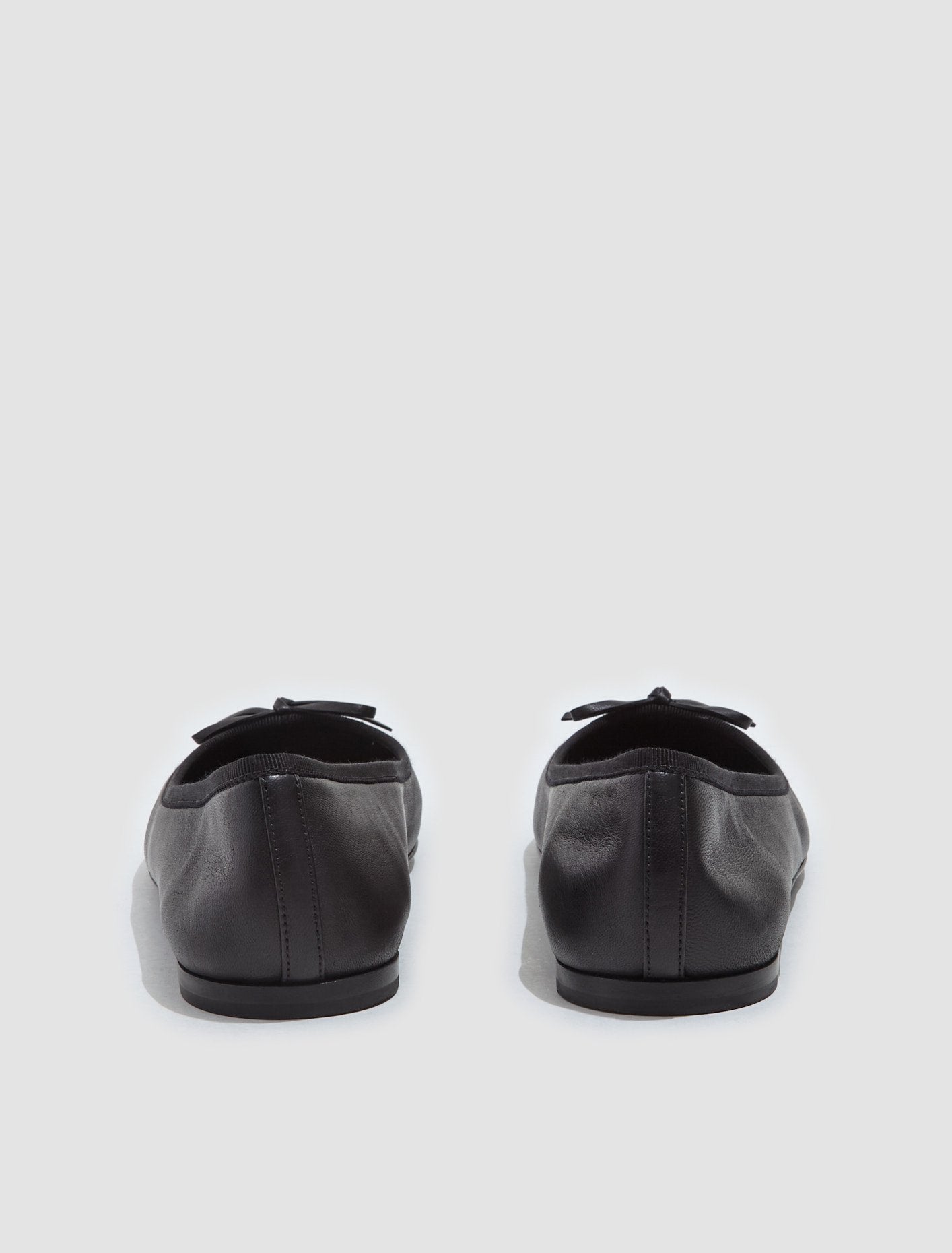 Nappa Leather Ballerinas in Black