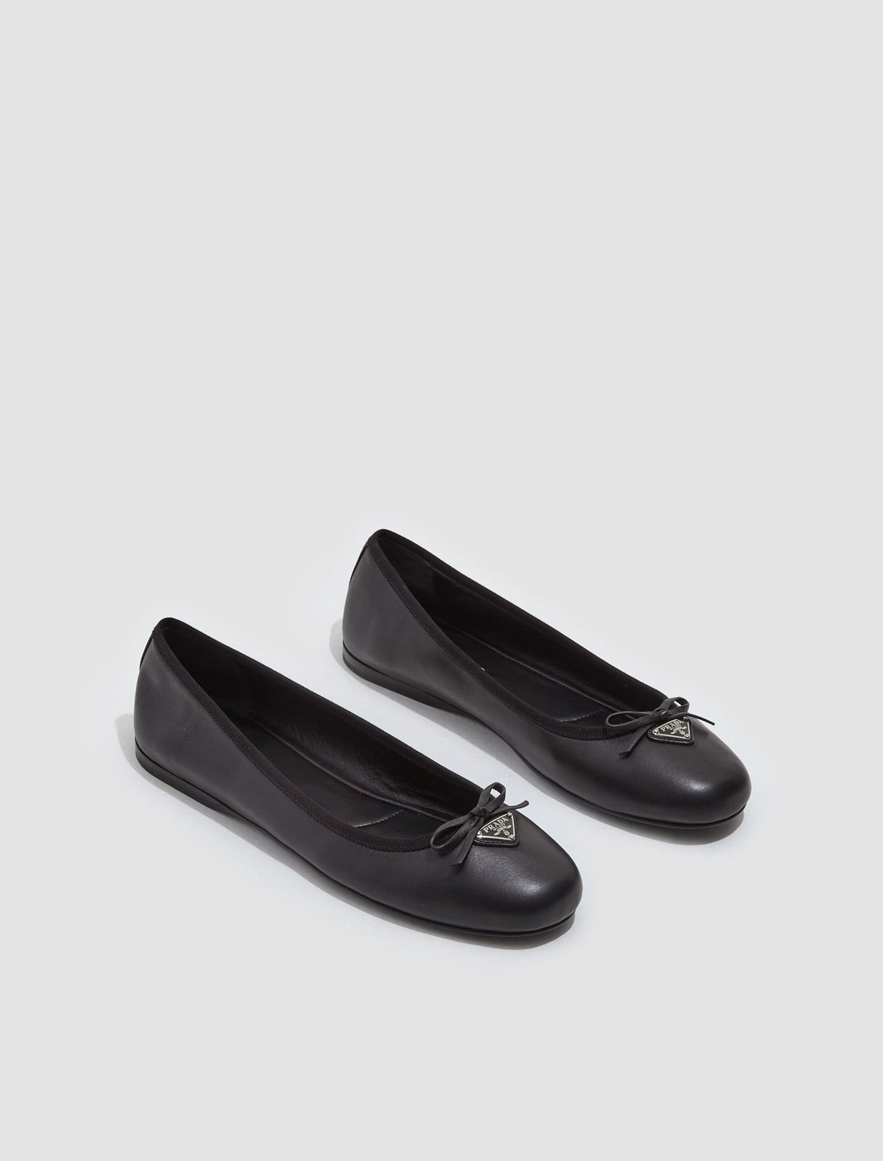 Nappa Leather Ballerinas in Black