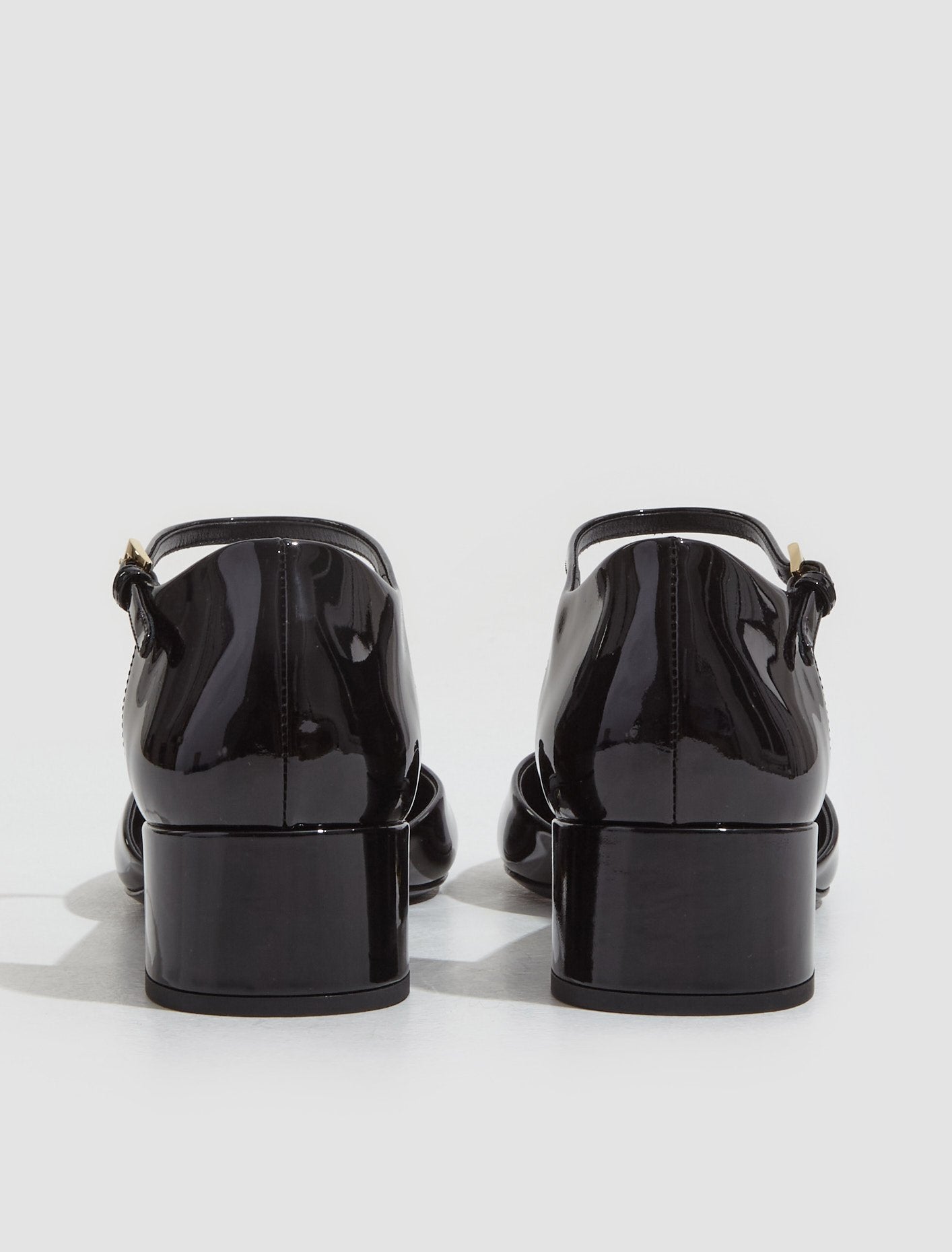 Patent Leather Pumps in Black