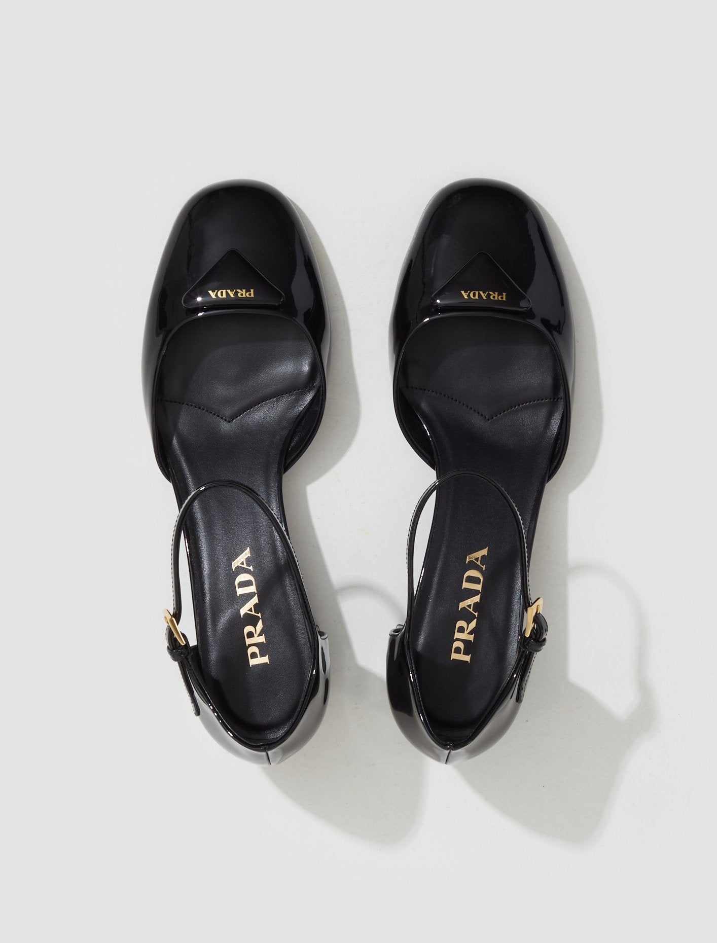 Patent Leather Pumps in Black