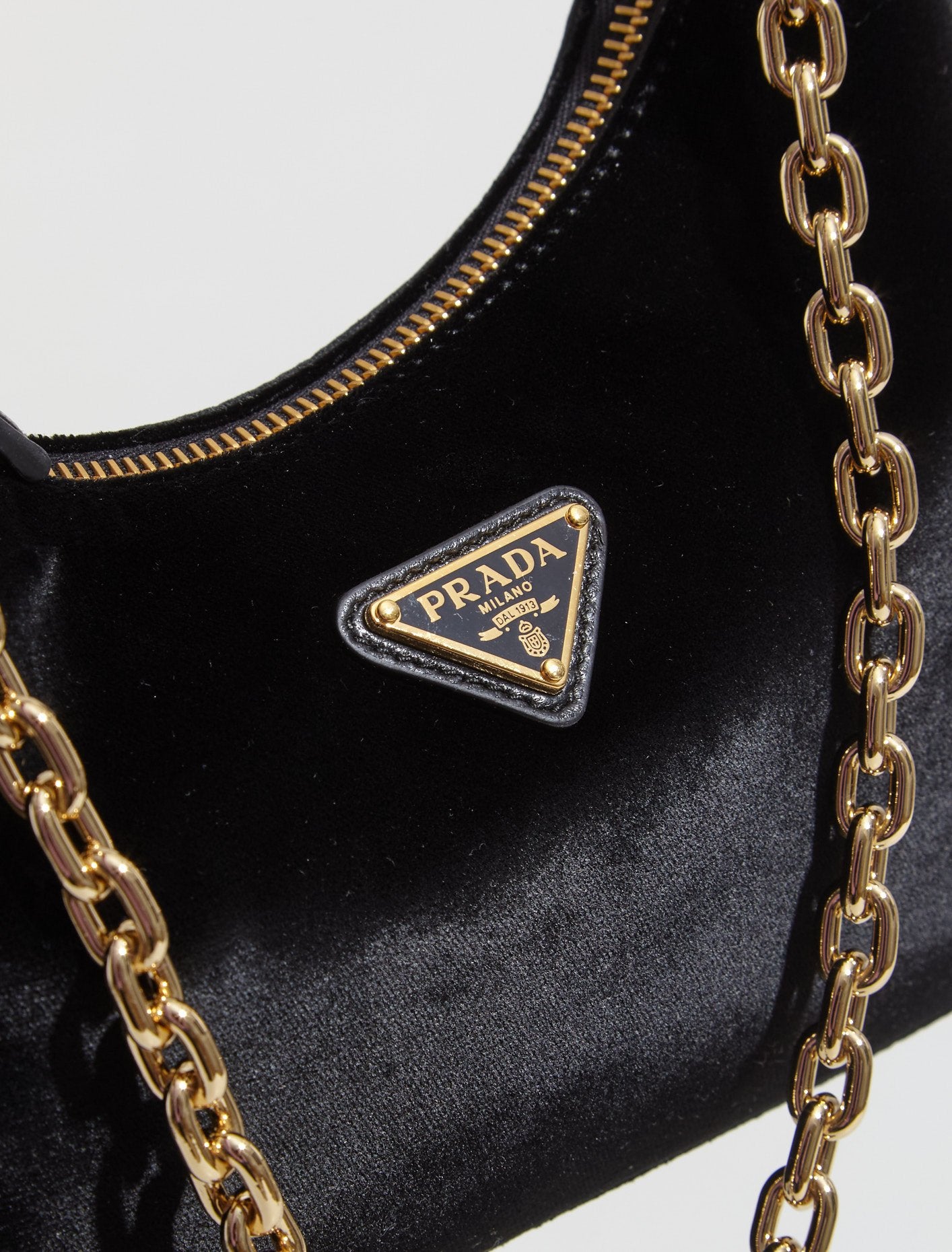 Velvet Mini Bag in Black