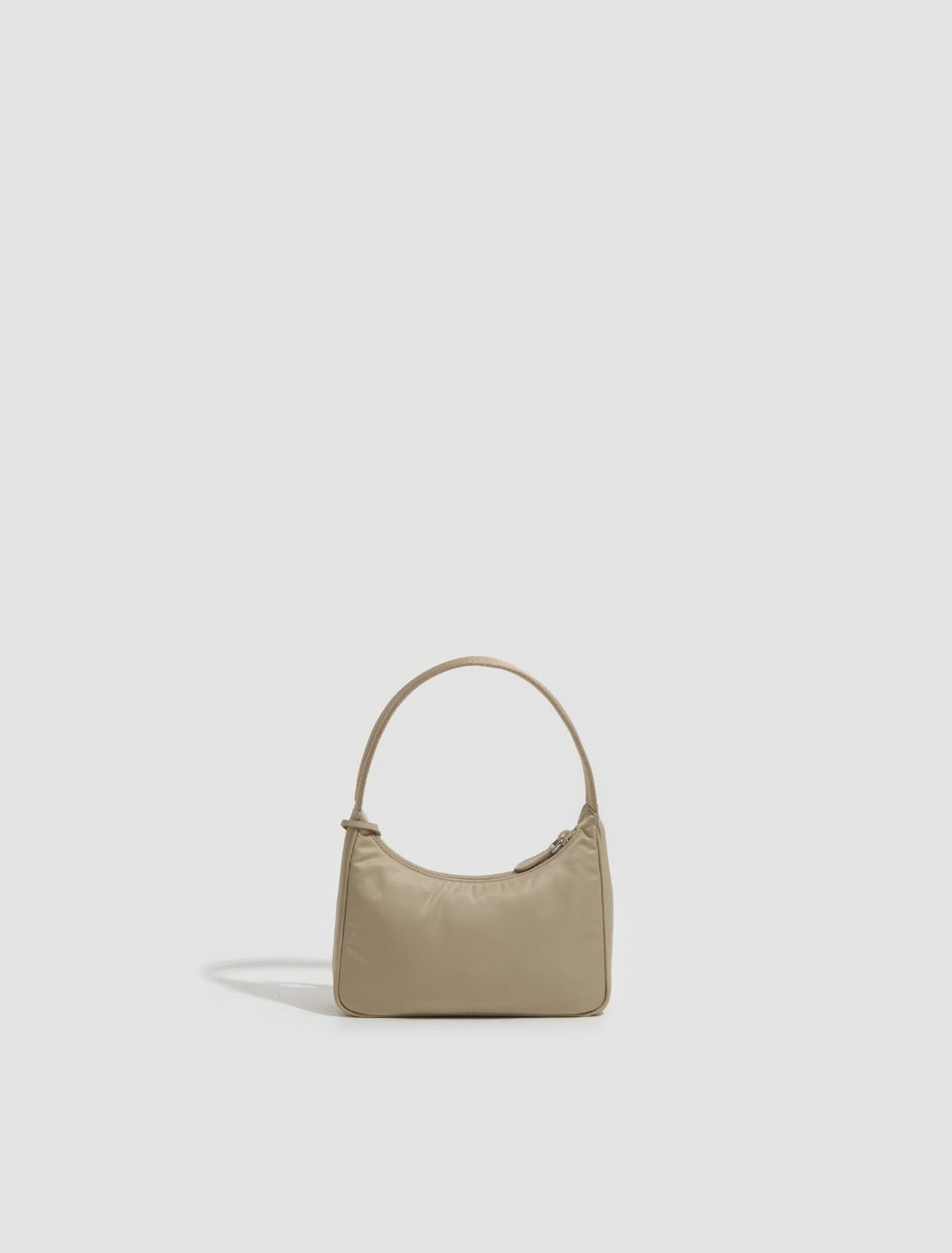 Re-Nylon Re-Edition 2000 Mini-Bag in Desert Beige