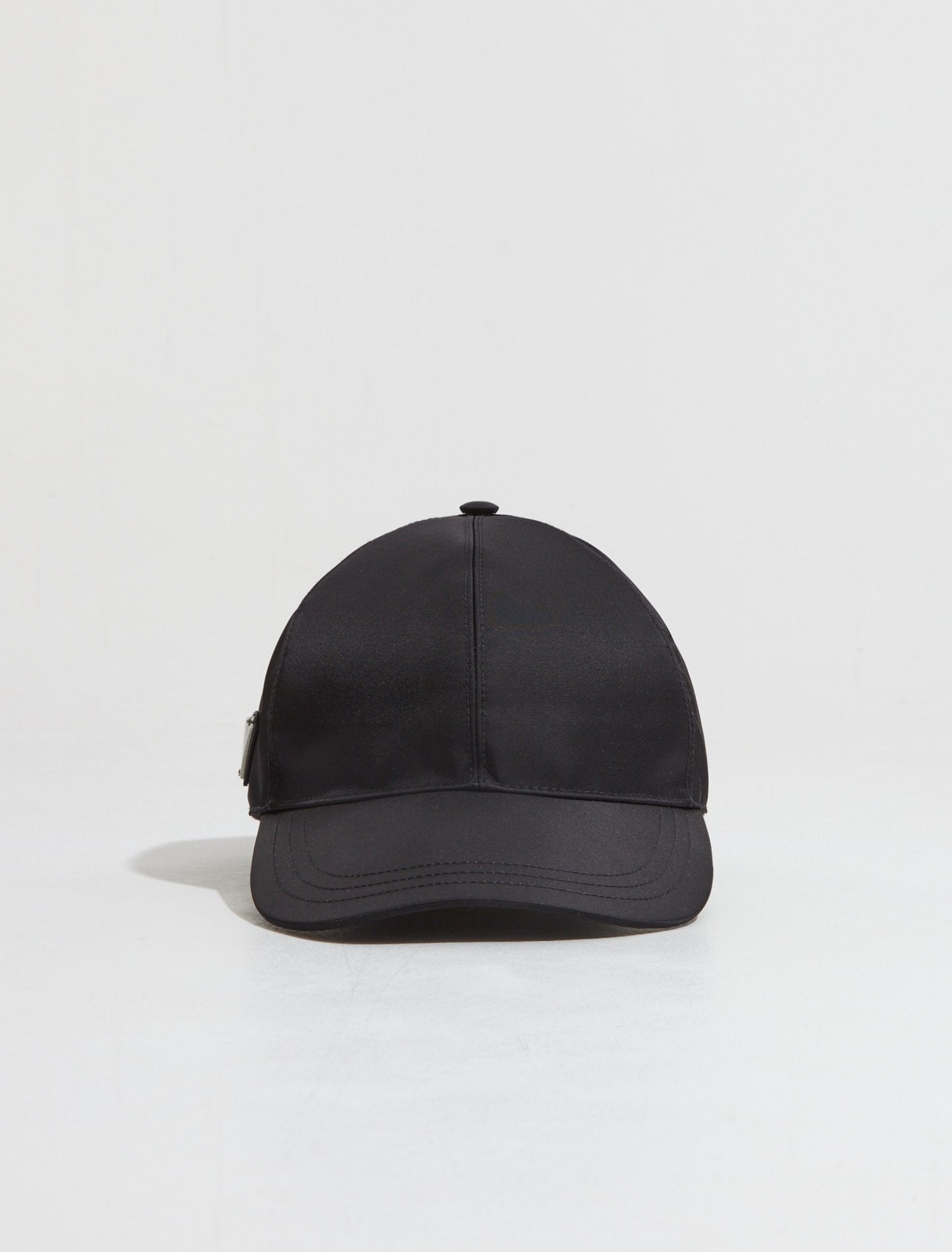 Re-Nylon Baseball Cap in Black