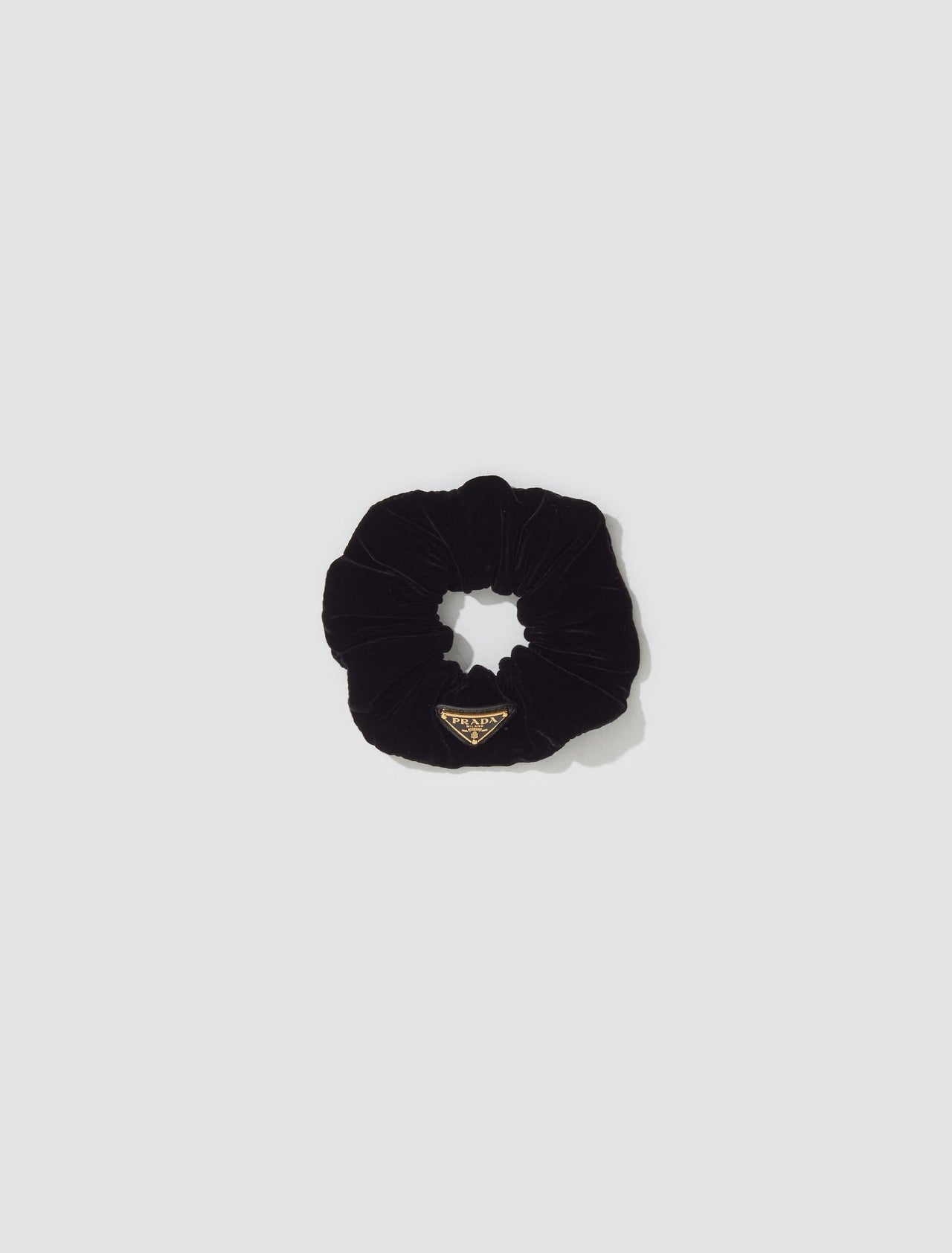 Velvet Scrunchie in Black