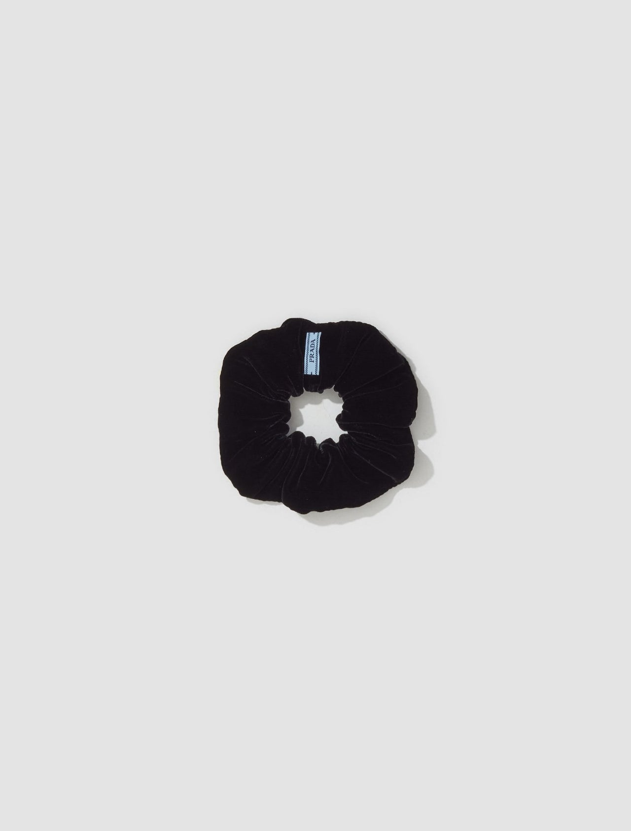 Velvet Scrunchie in Black