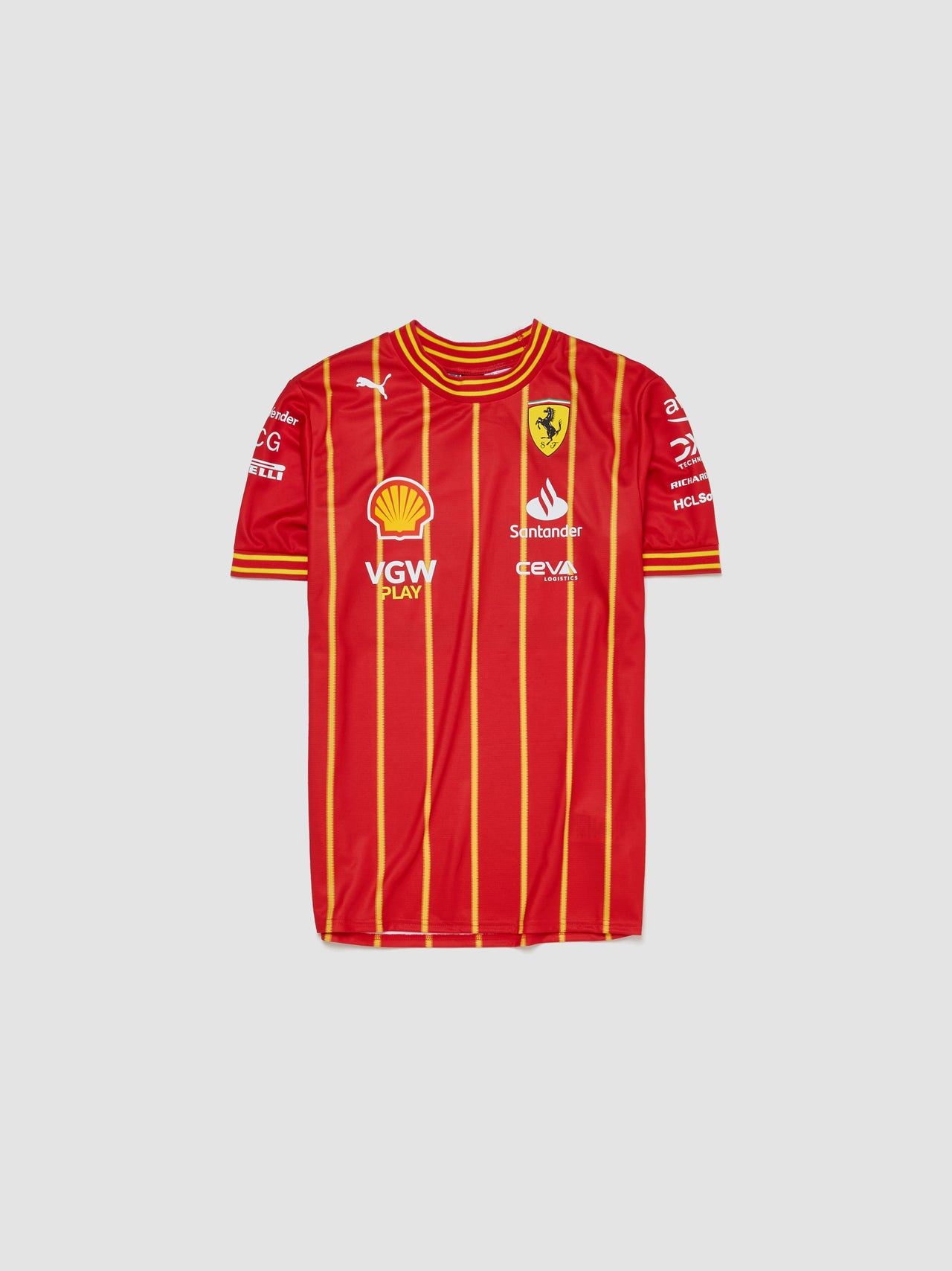 x SF Team ‘Leclerc’ Soccer Jersey in Burnt Red