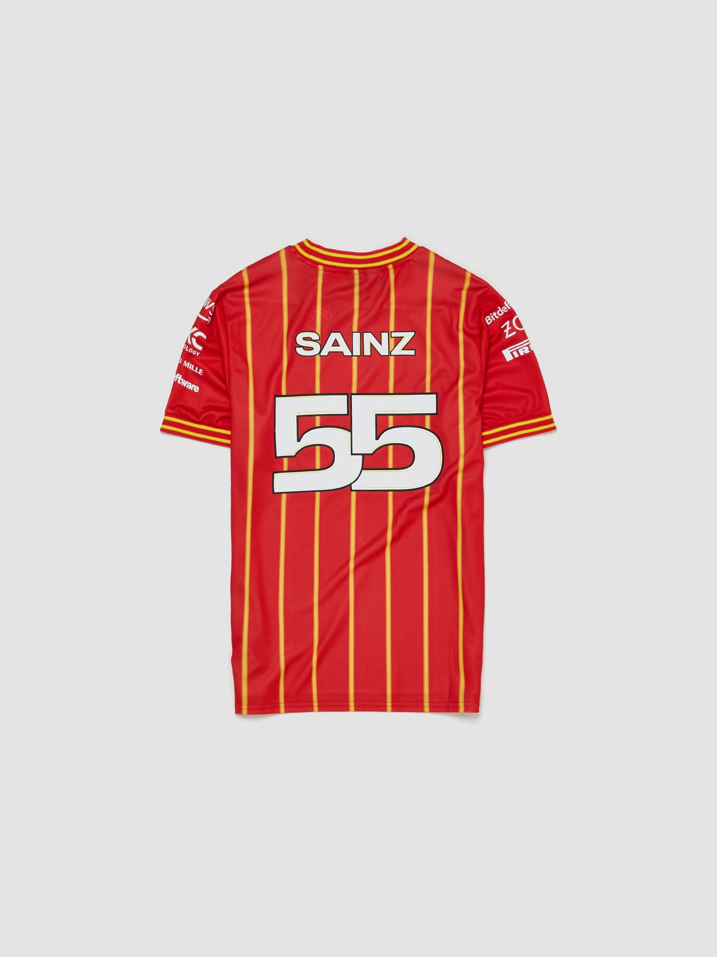 x SF Team ‘Sainz’ Soccer Jersey in Burnt Red