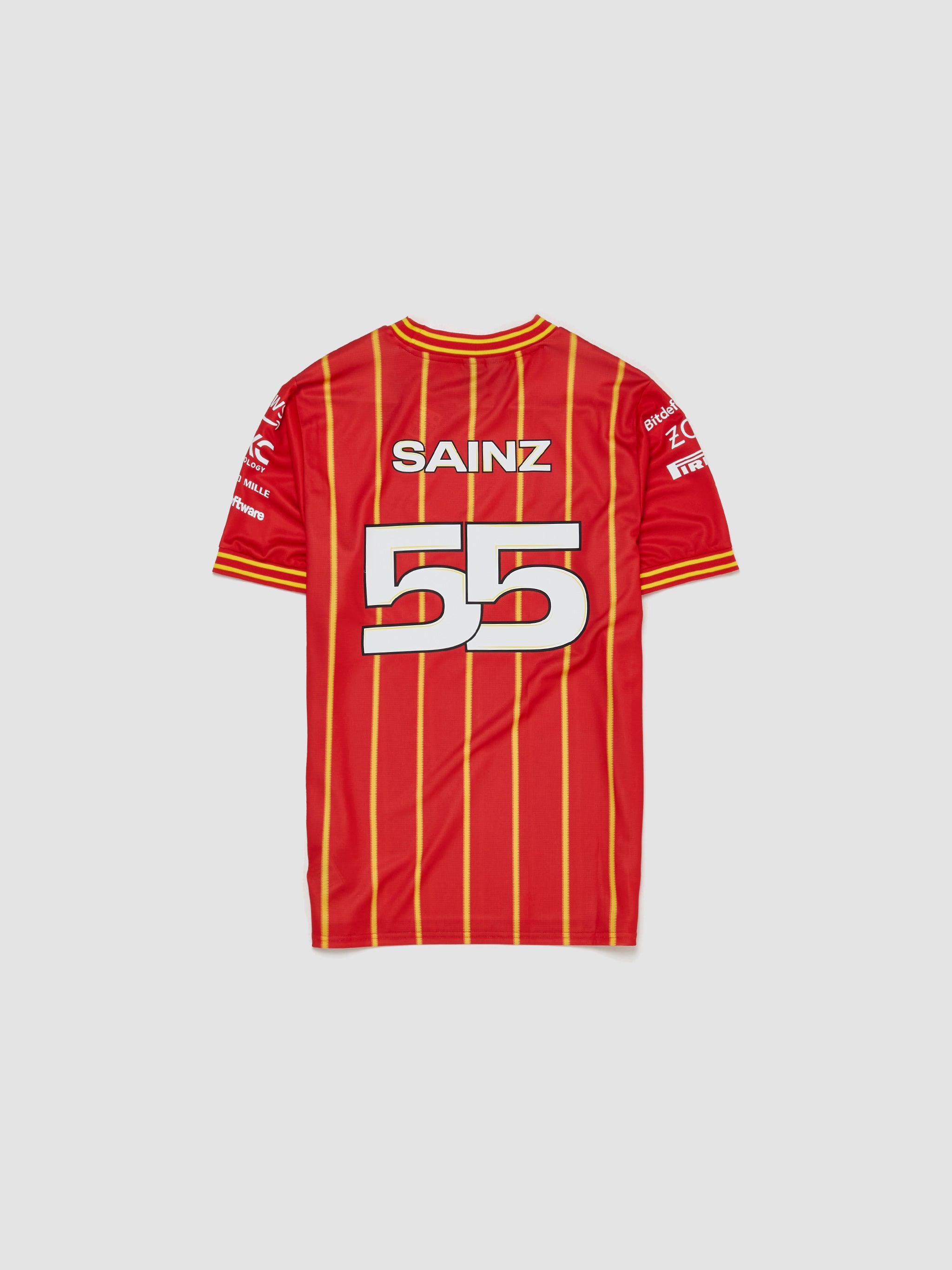 x SF Team ‘Sainz’ Soccer Jersey in Burnt Red