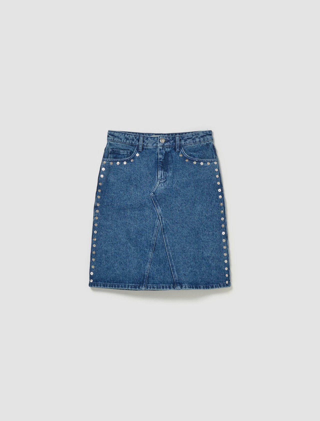 Crowd Skirt in Denim