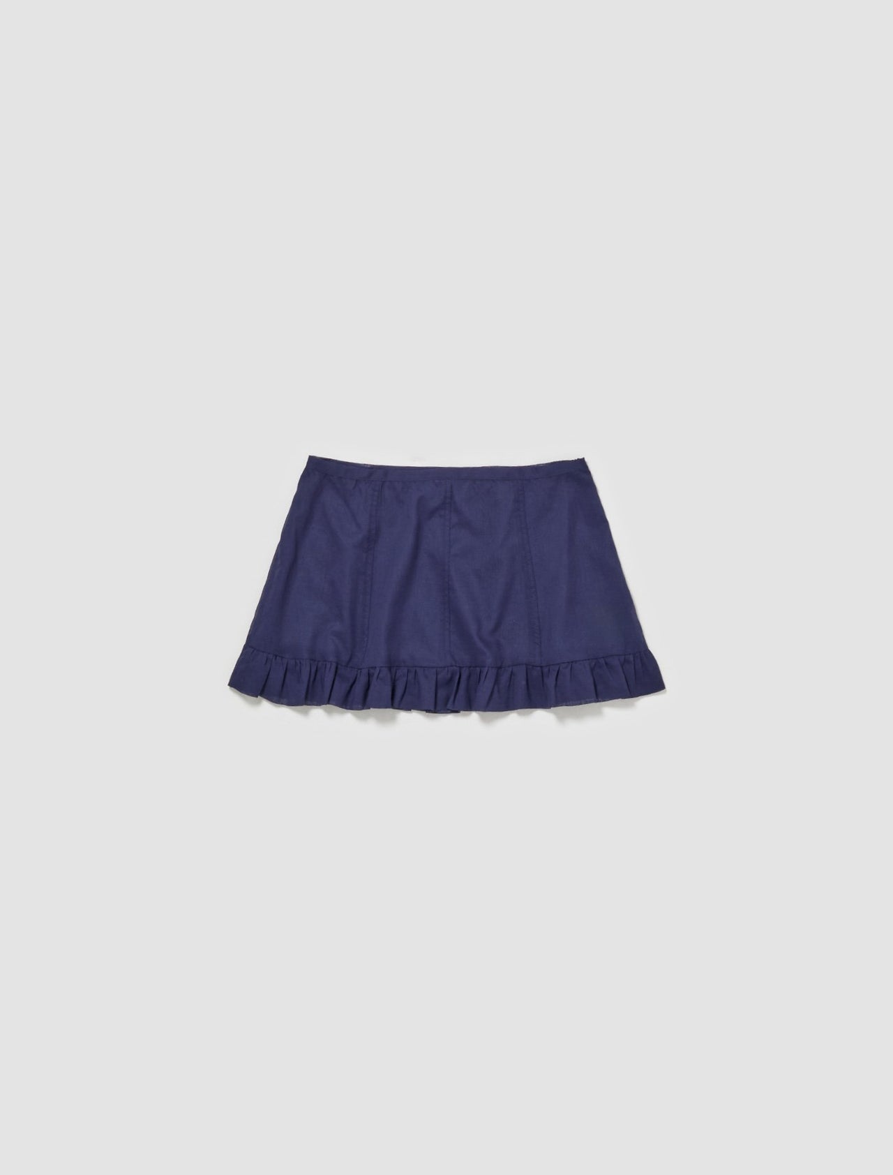 Cliff Mini Skirt in Navy