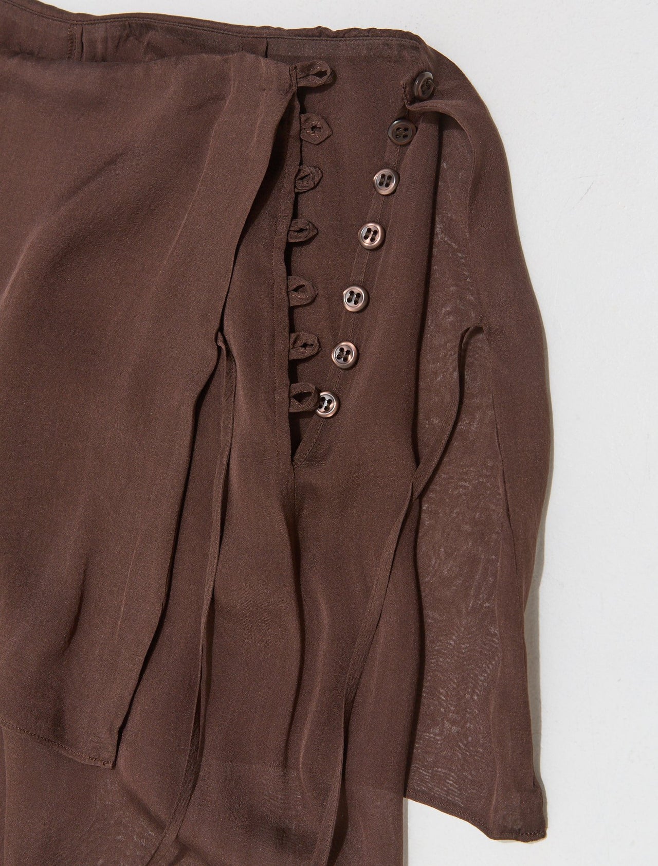 Silk Archive Pants in Brown