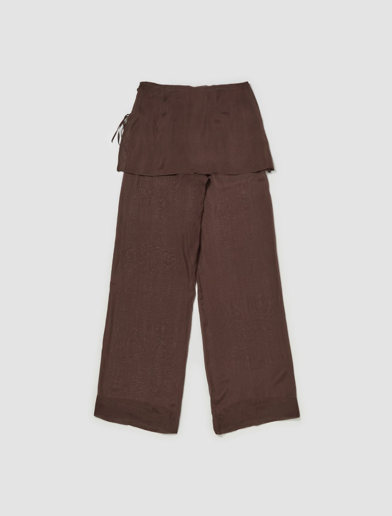 Silk Archive Pants in Brown