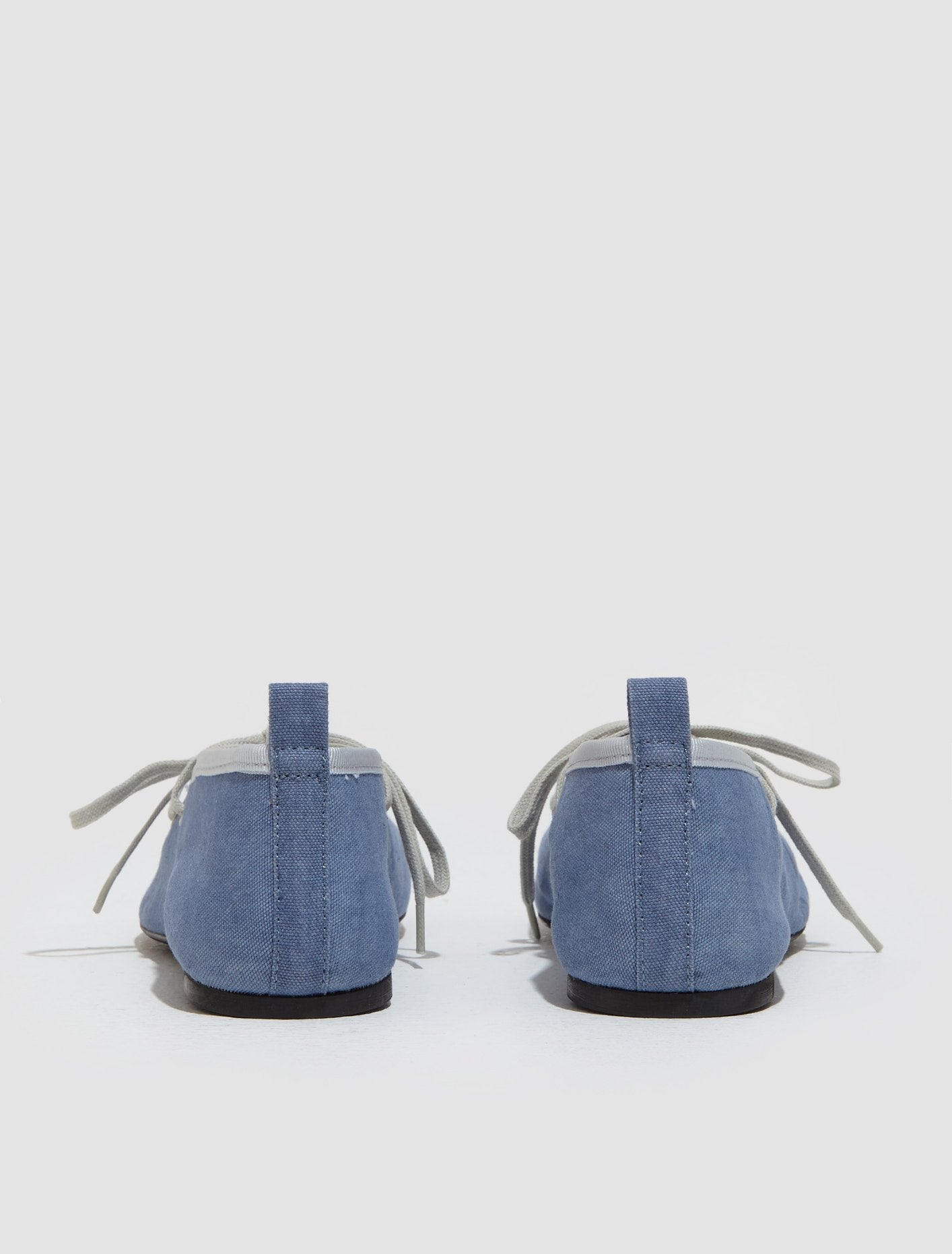 Pina Lace-Up Ballerina in Blue