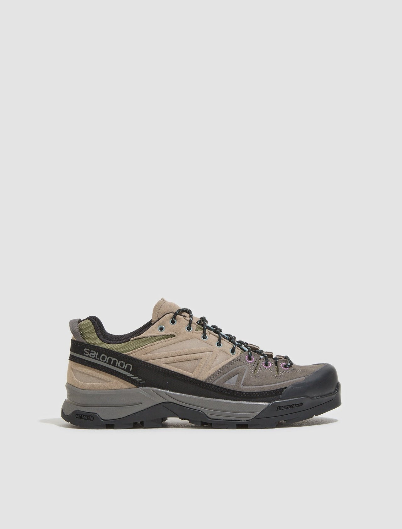 X-ALP LTR Sneaker in Pewter & Vintage Khaki