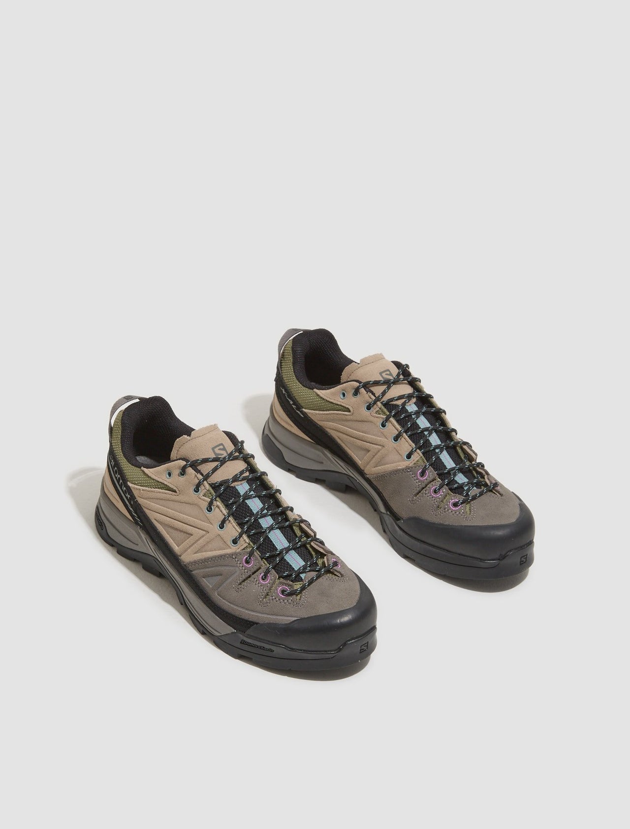 X-ALP LTR Sneaker in Pewter & Vintage Khaki