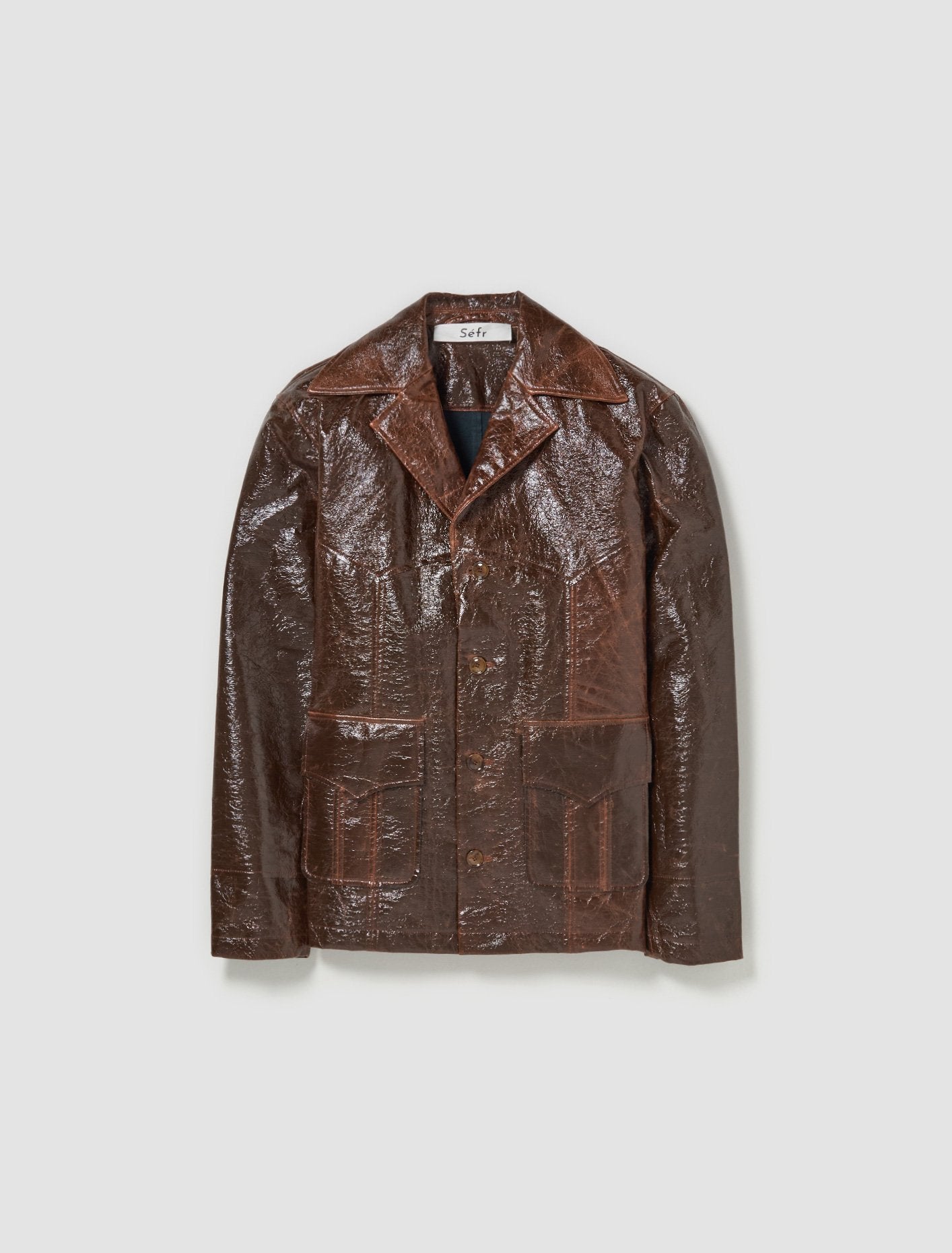 Jules Jacket in Cracked Cotton