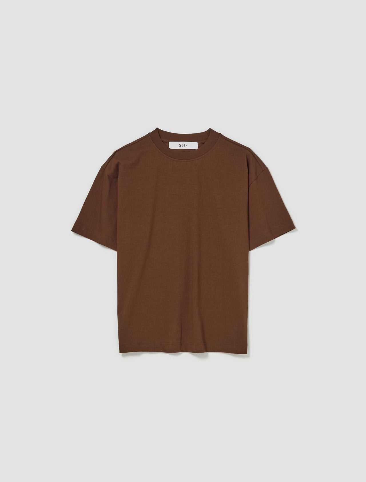 Atelier T-Shirt in Heavy Brown Cotton