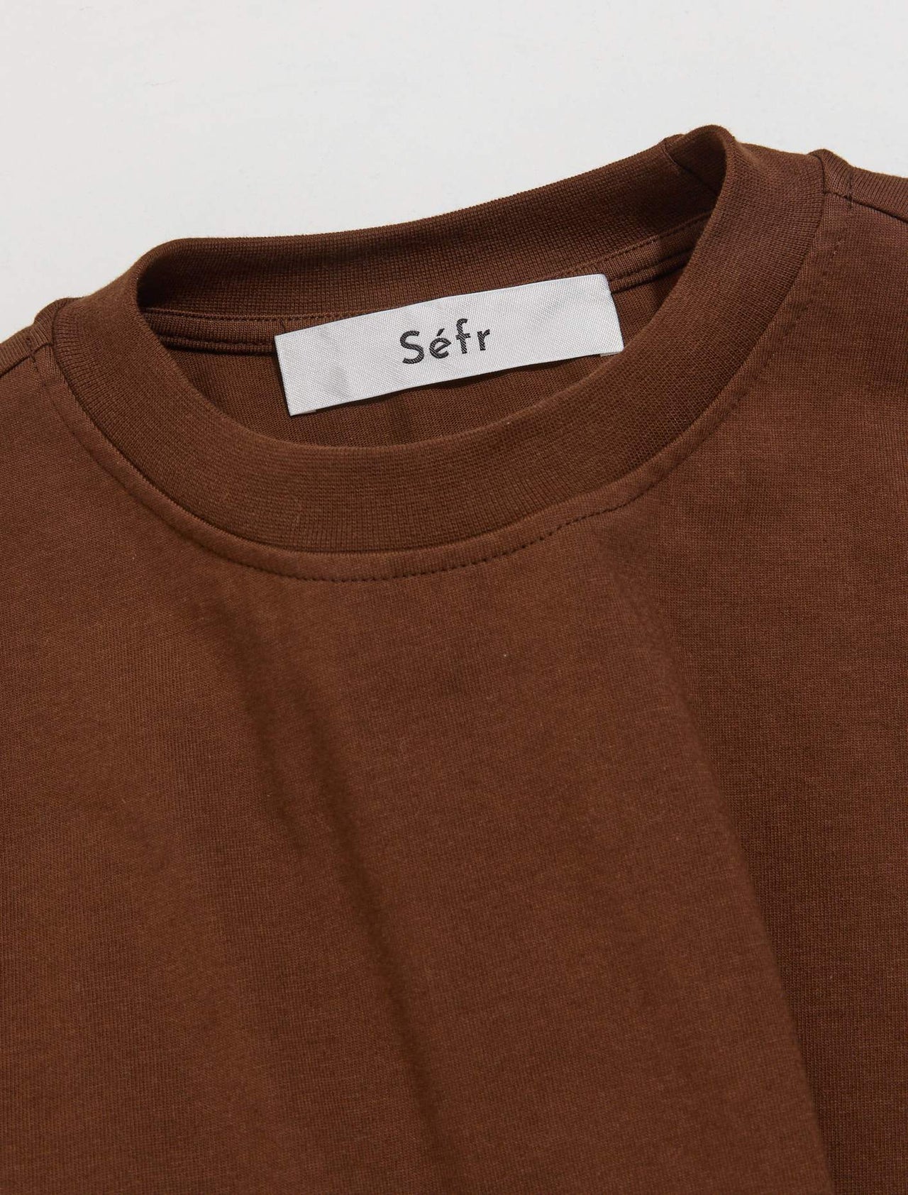 Atelier T-Shirt in Heavy Brown Cotton