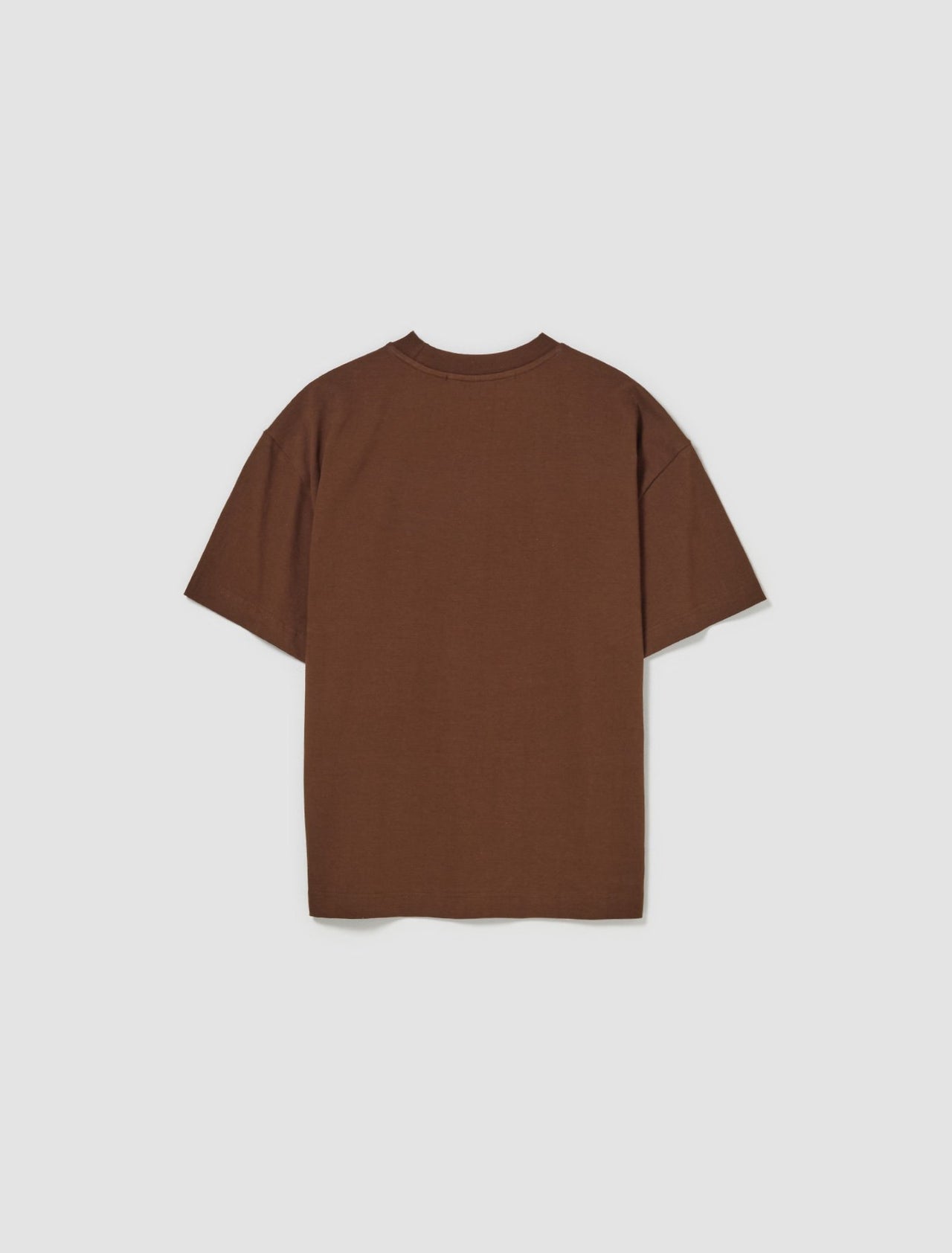 Atelier T-Shirt in Heavy Brown Cotton