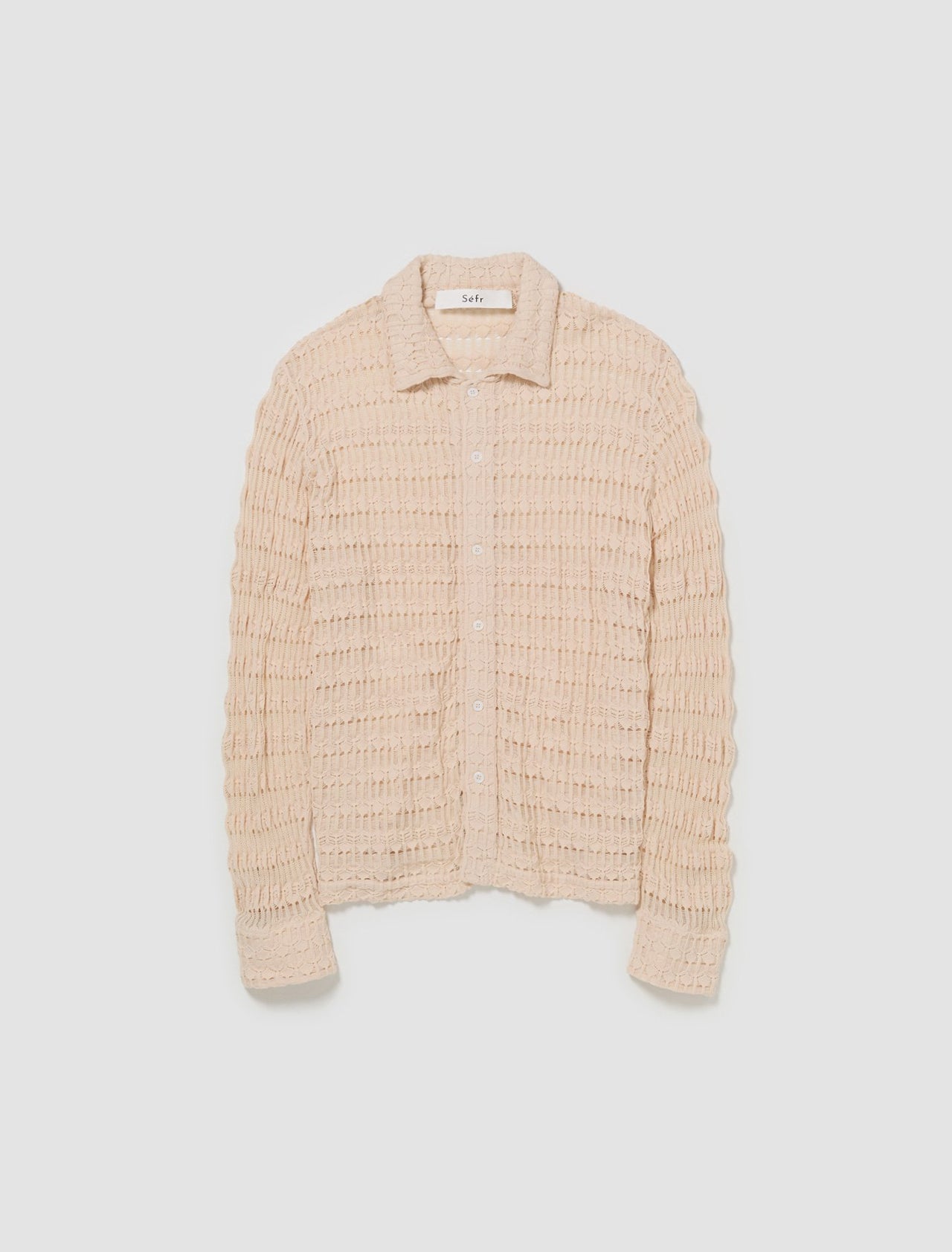 Yasu Shirt in Cream Knit