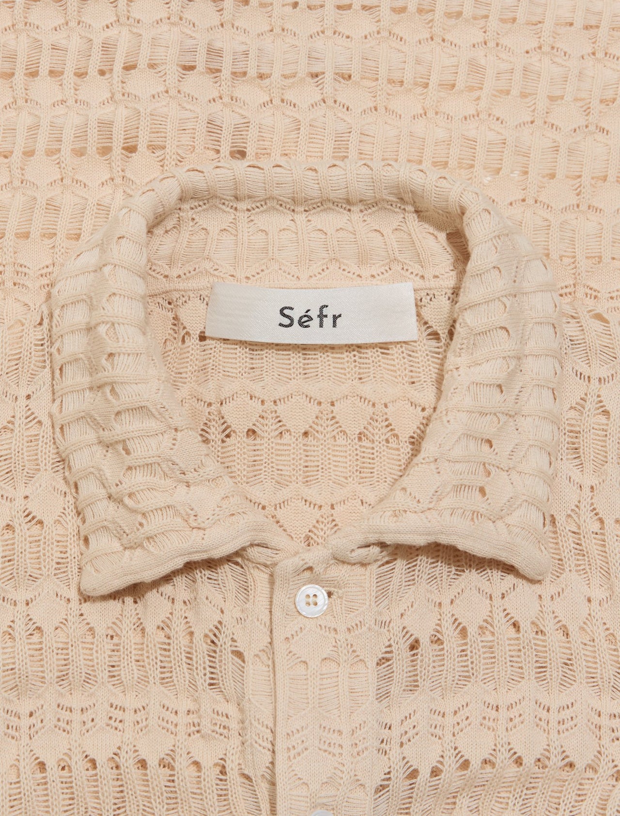 Yasu Shirt in Cream Knit