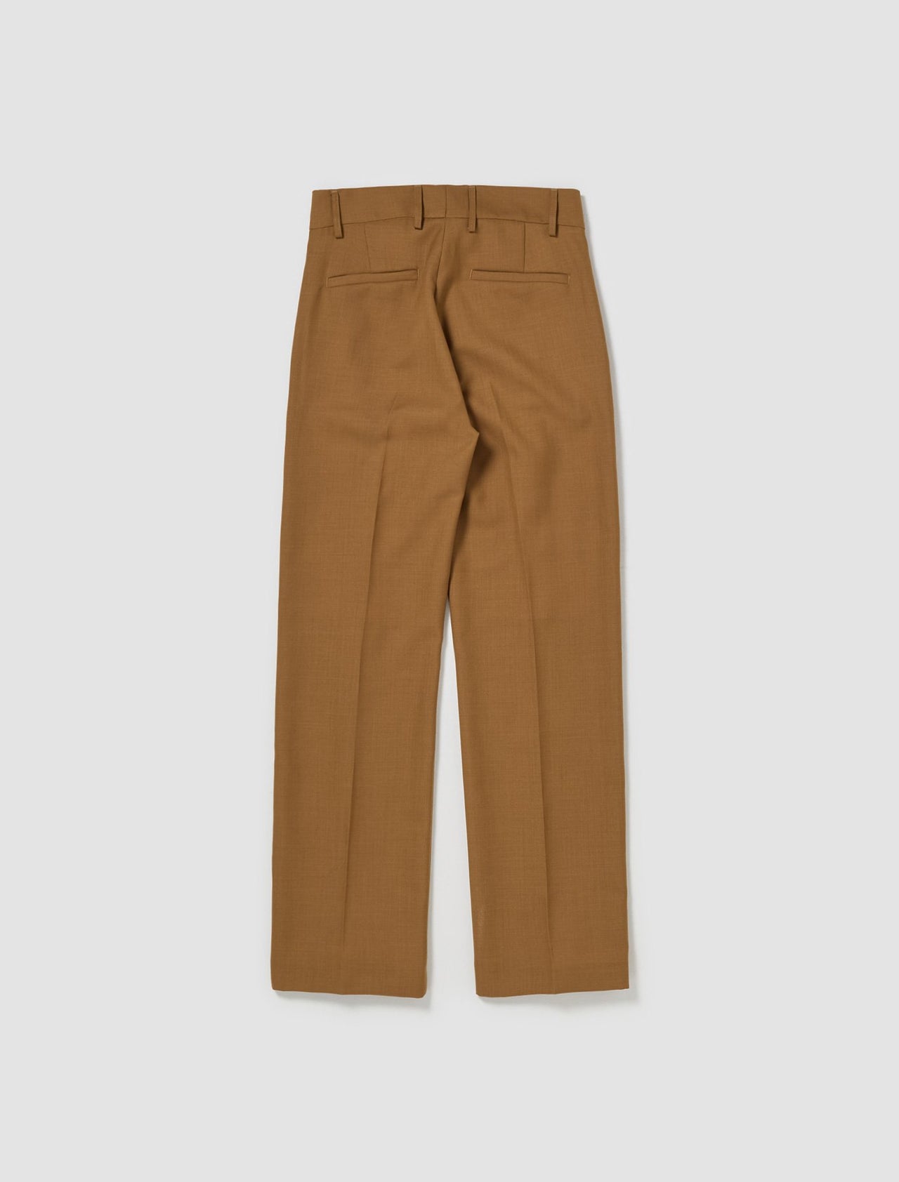 Mike Suit Trousers in Dark Sand