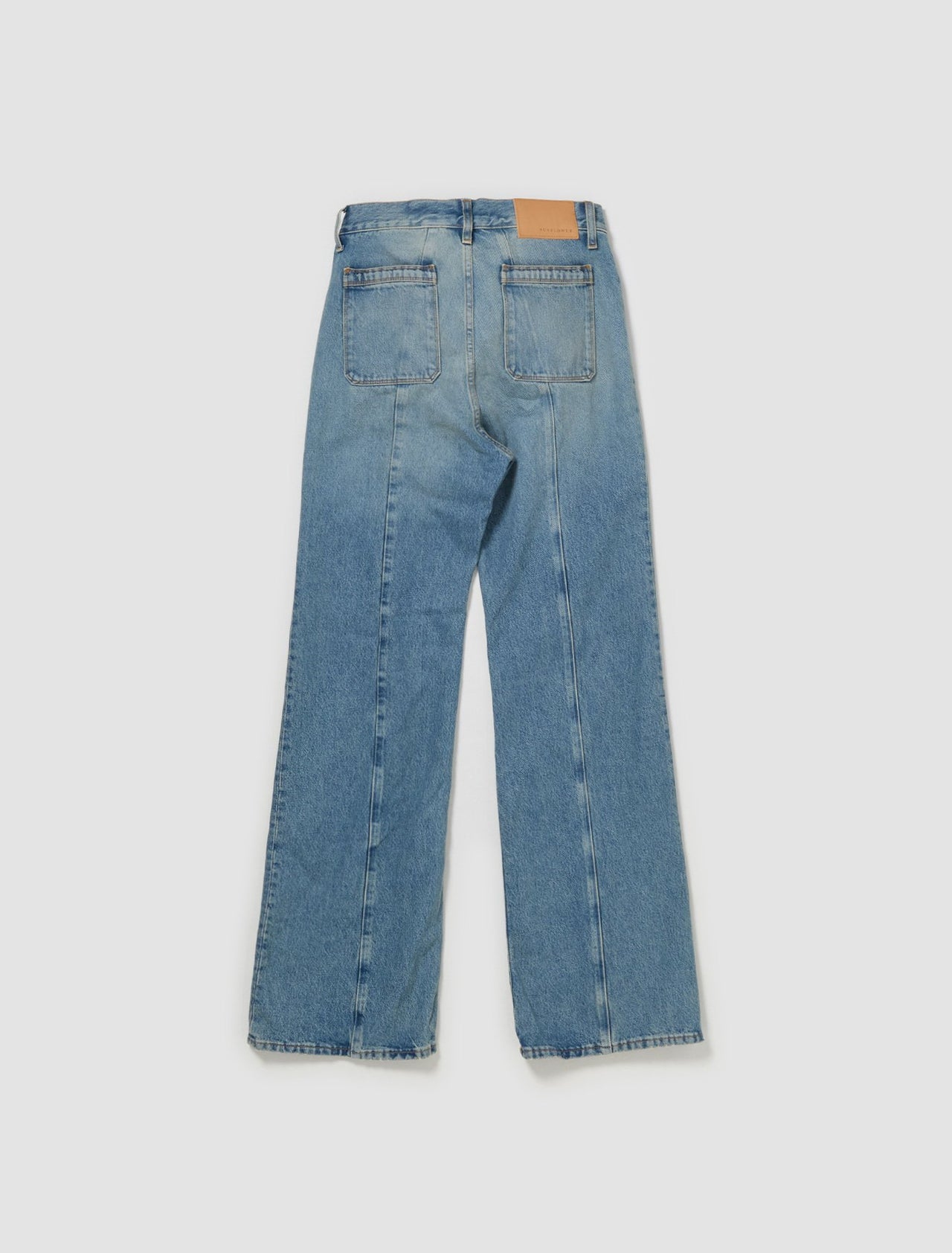 Flared Jeans in Light Blue Vintage