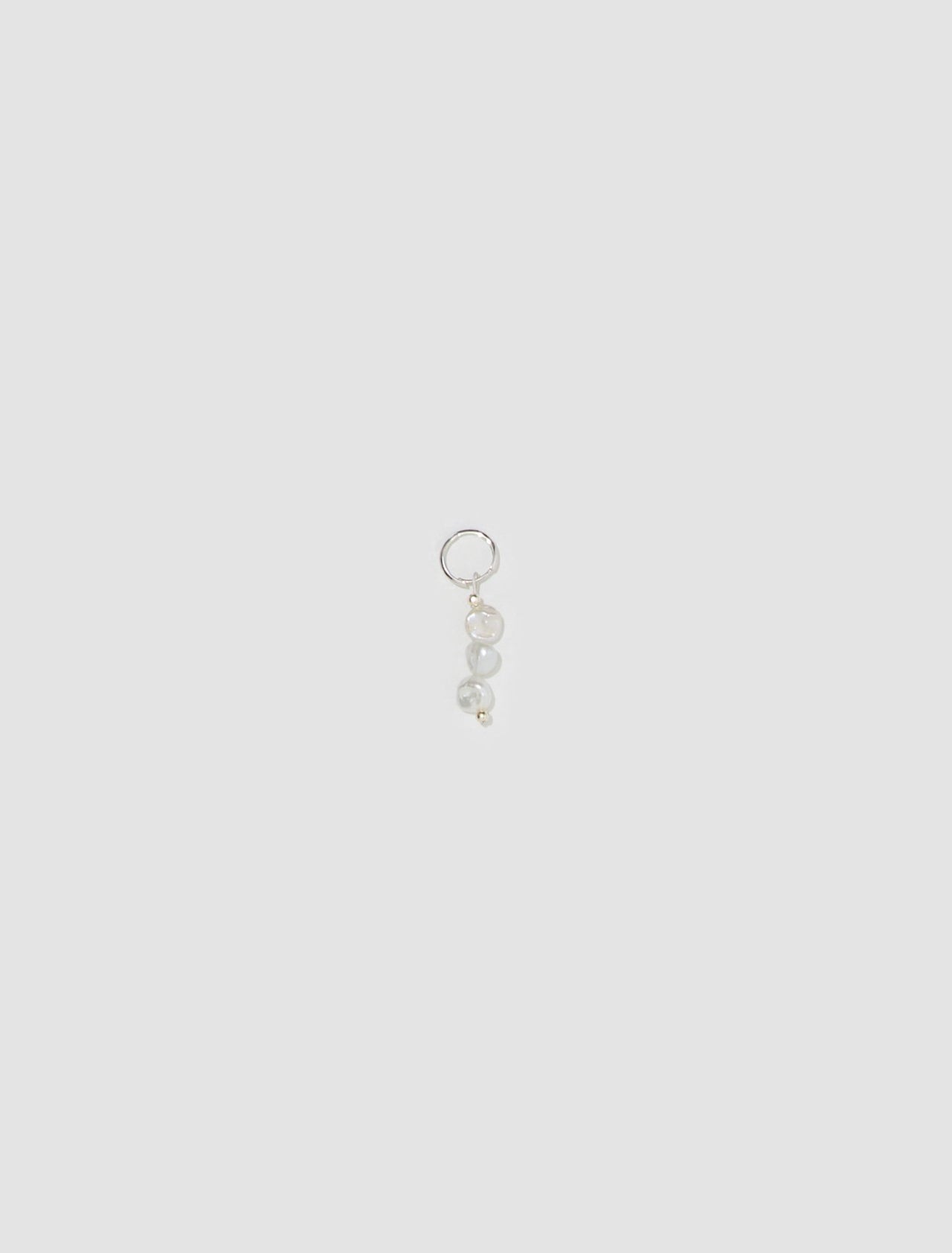 Baba Triple Baby Earring in Pearl