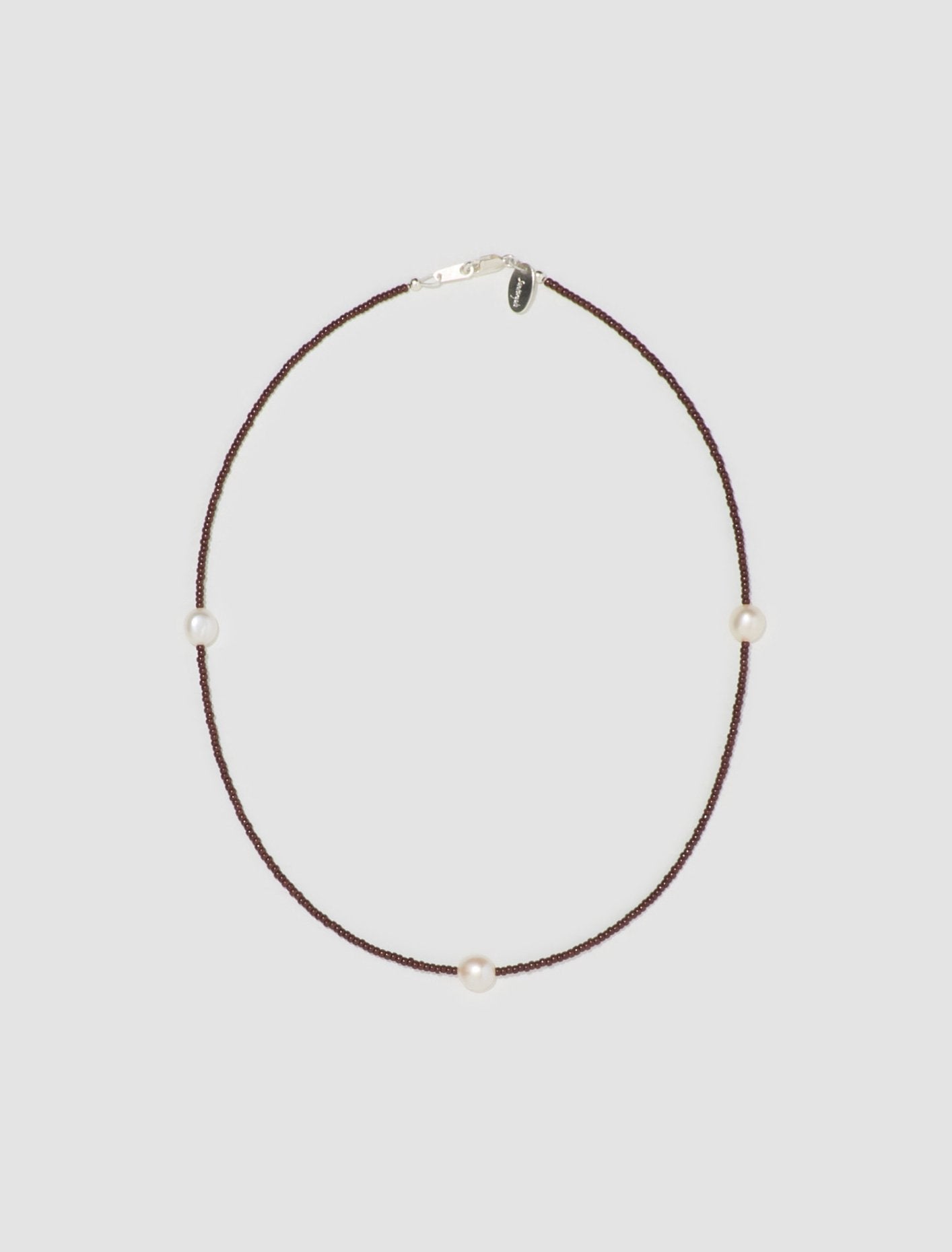 Shoom Necklace in Brown