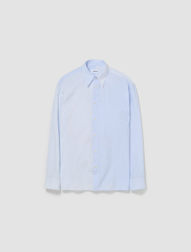 Perry Shirt in Blue Pinstripe