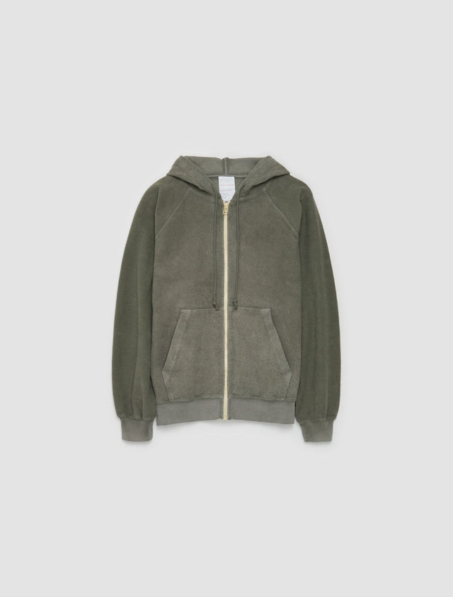 Reverse Hoodie in Green