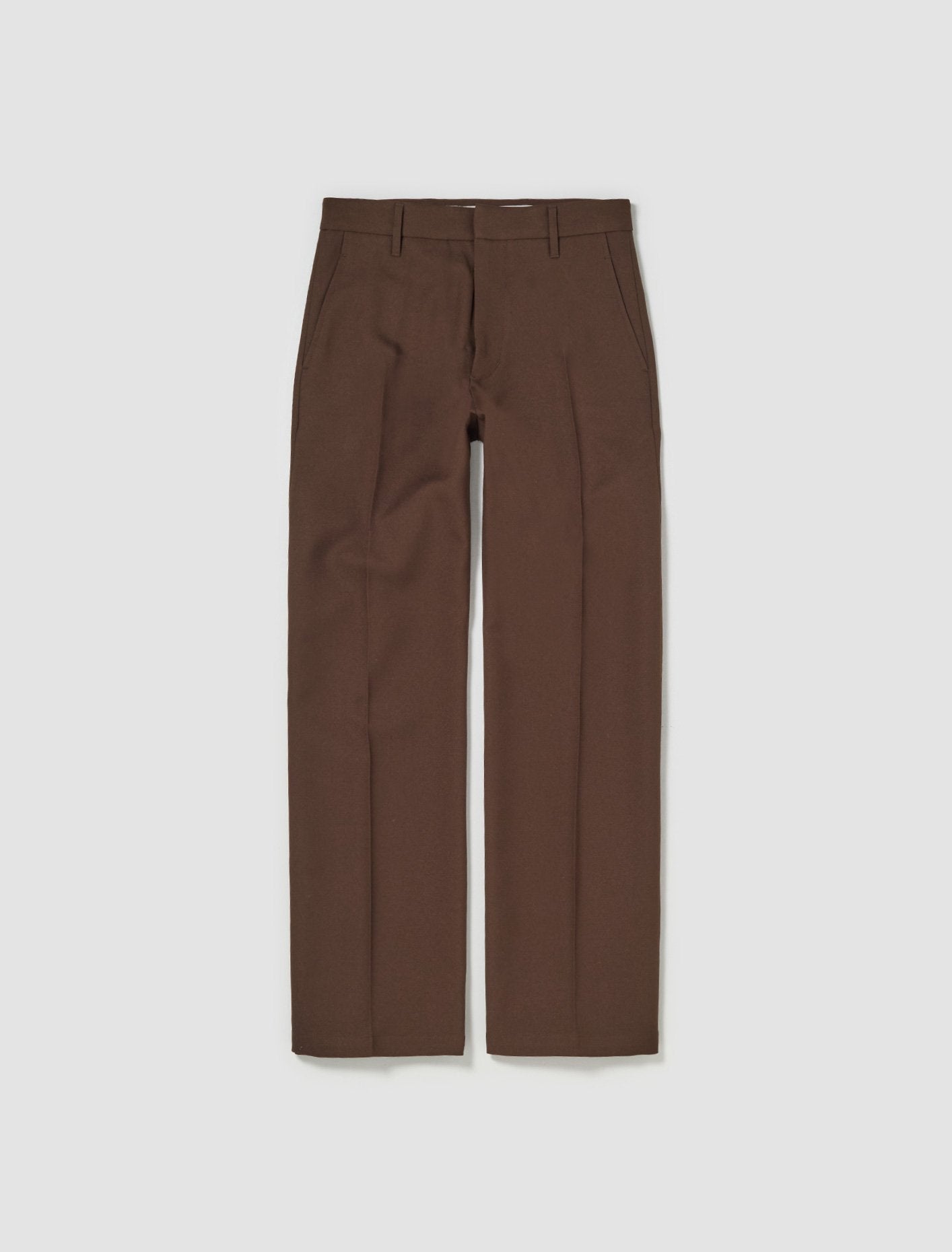 Sune Bootcut Trousers in Brown