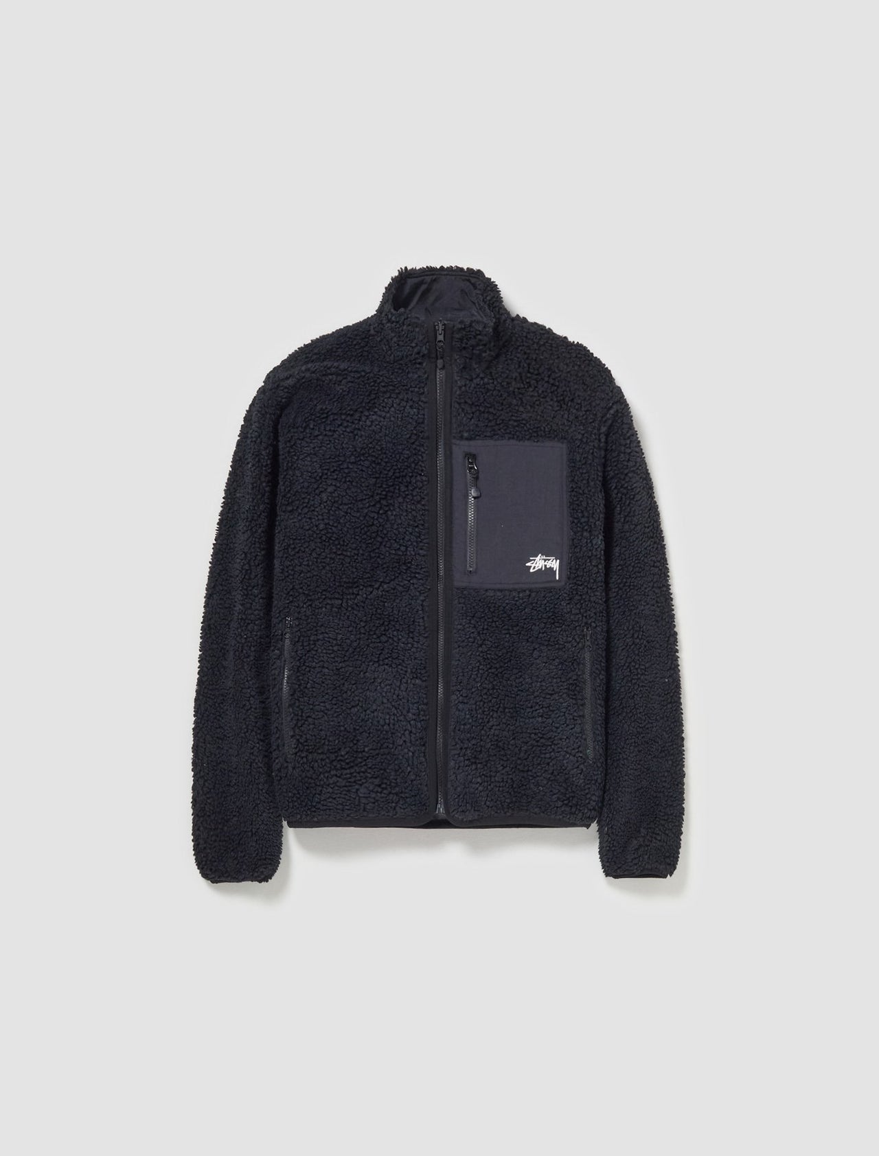 Sherpa Reversible Jacket in Black