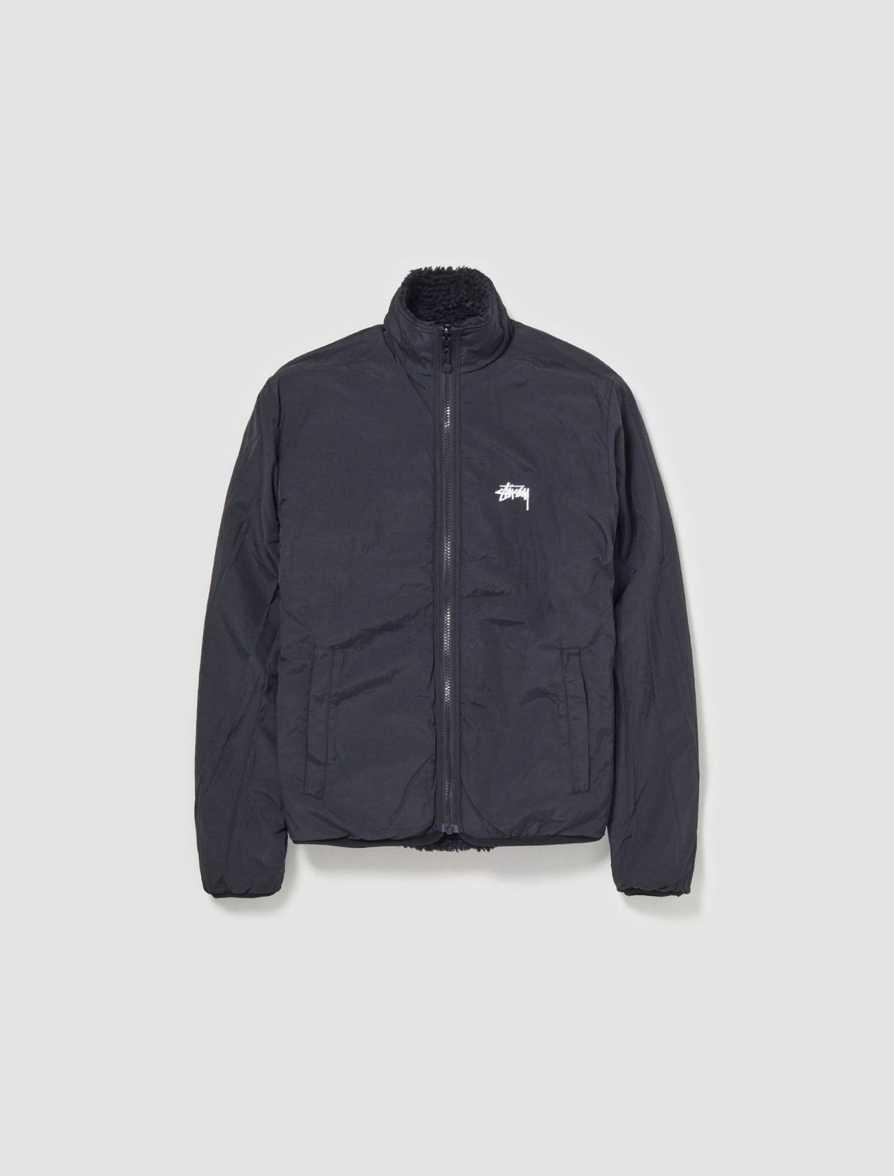 Sherpa Reversible Jacket in Black