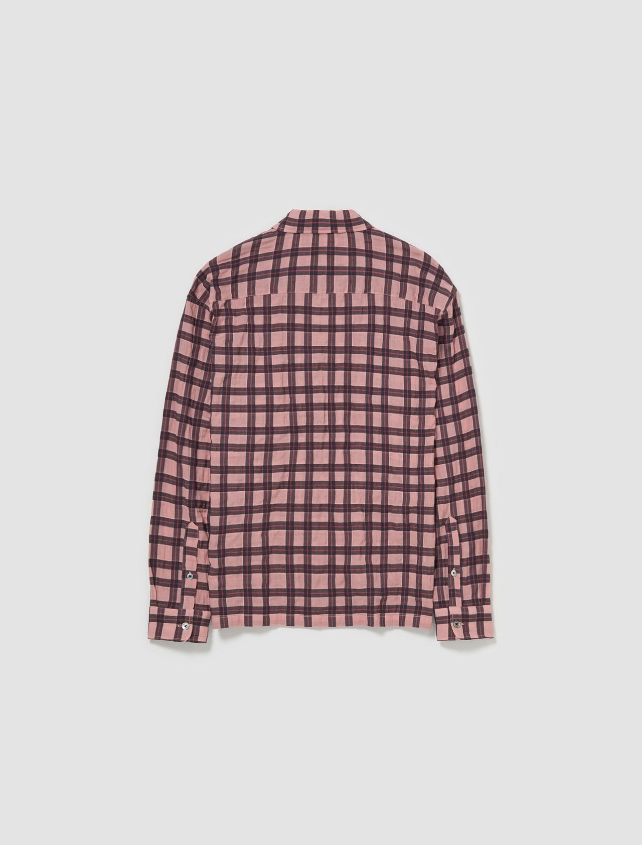 Sonoma Plaid Long Sleeve Shirt in Pink