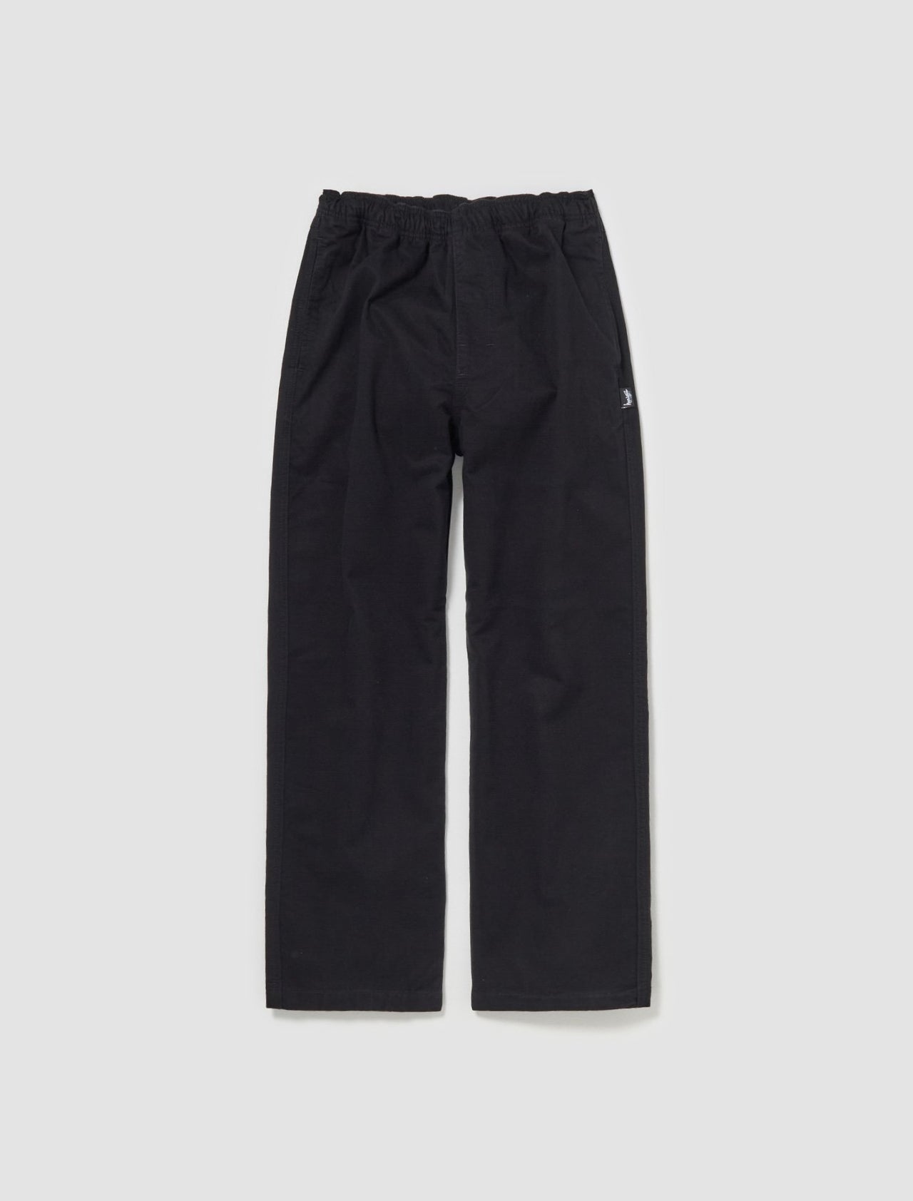 Brushed Beach Pants in Black