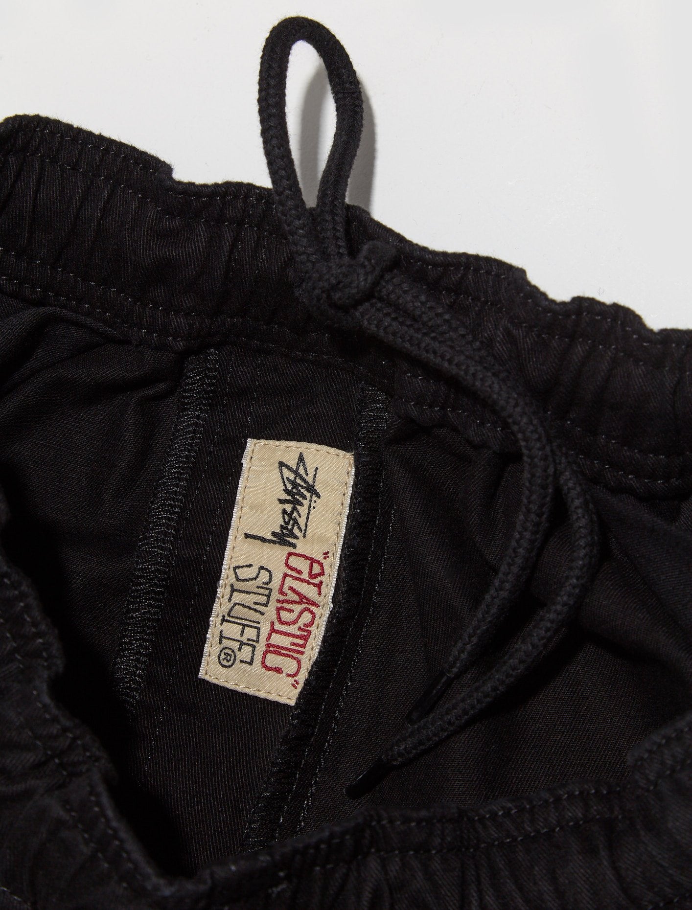 Brushed Beach Pants in Black