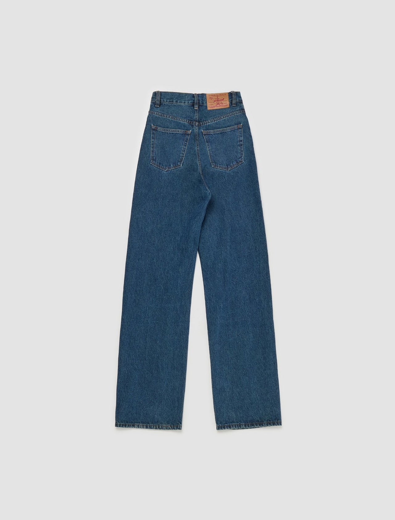 Evergreen Cut Out Jeans in Vintage Blue