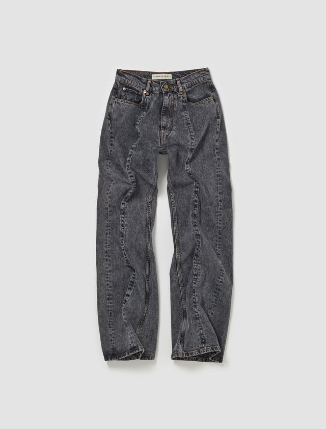 Wire Jeans in Evergreen Vintage Black