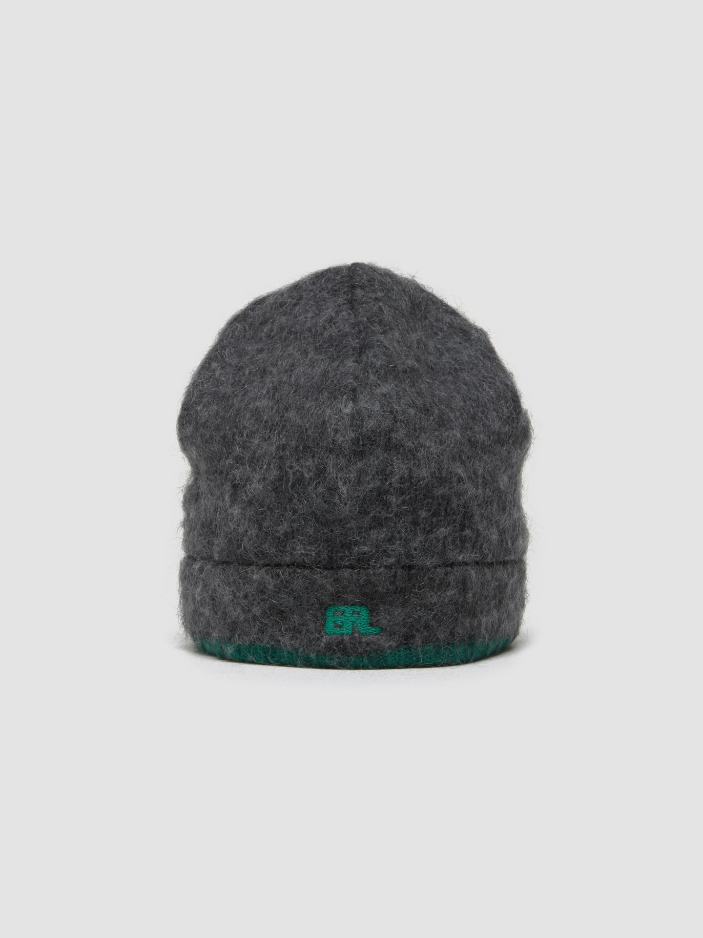 Pilling Overwashed Beanie in Dark Grey