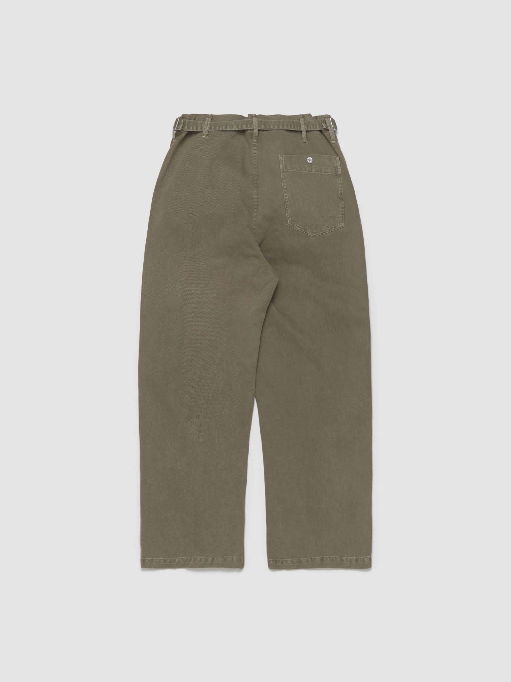 Judo Pants in Denim Snow Olive