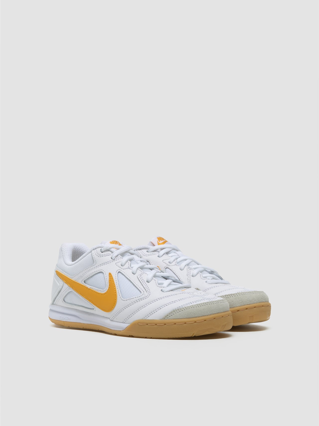 Gato Sneaker in White & University Gold